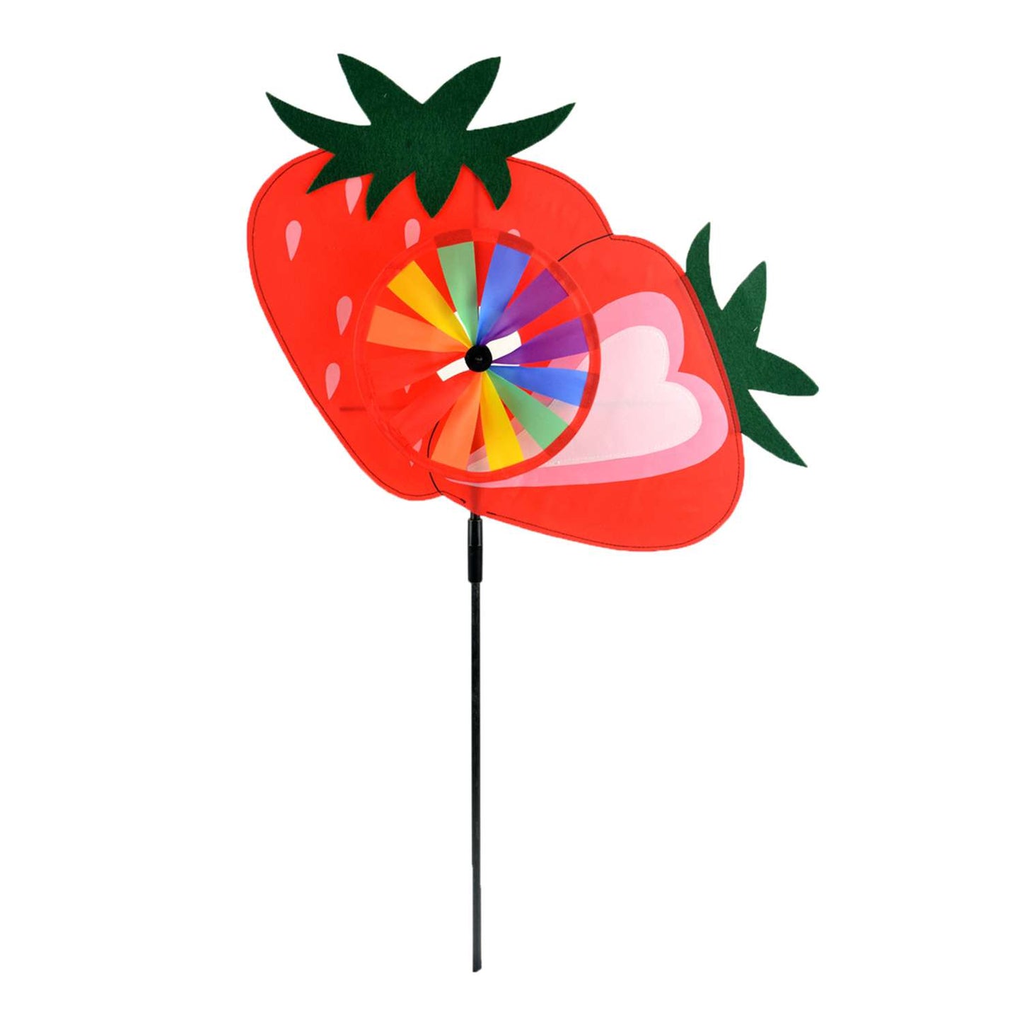 Midwest Design Imports Strawberry Garden Flag 31 In. H