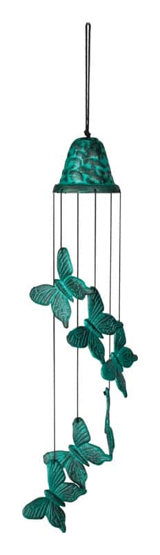 Woodstock Chimes Signature Collection Brown/Silver Aluminum 21 In. Wind Chime