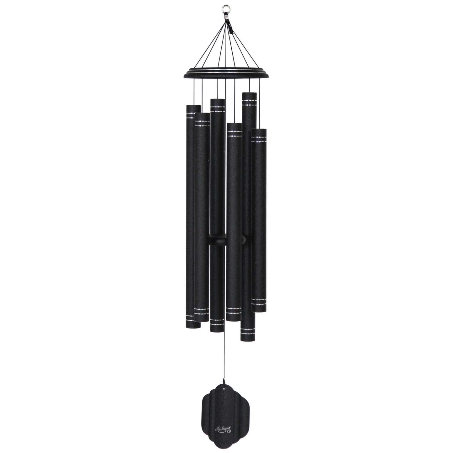 Arabesque Onyx Aluminum 59 In. Wind Chime