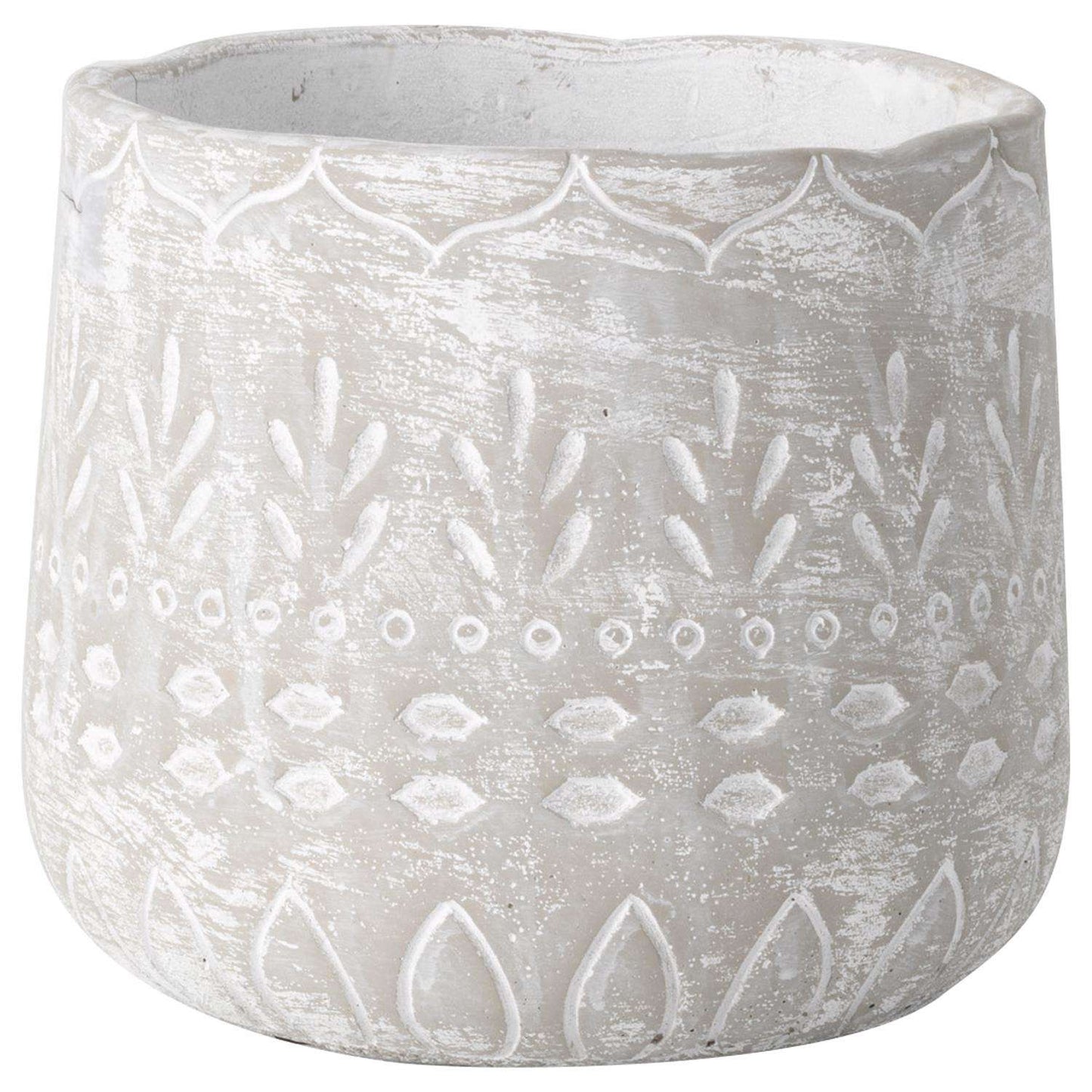Sullivans Gray Cement 6.5 In. H Planter