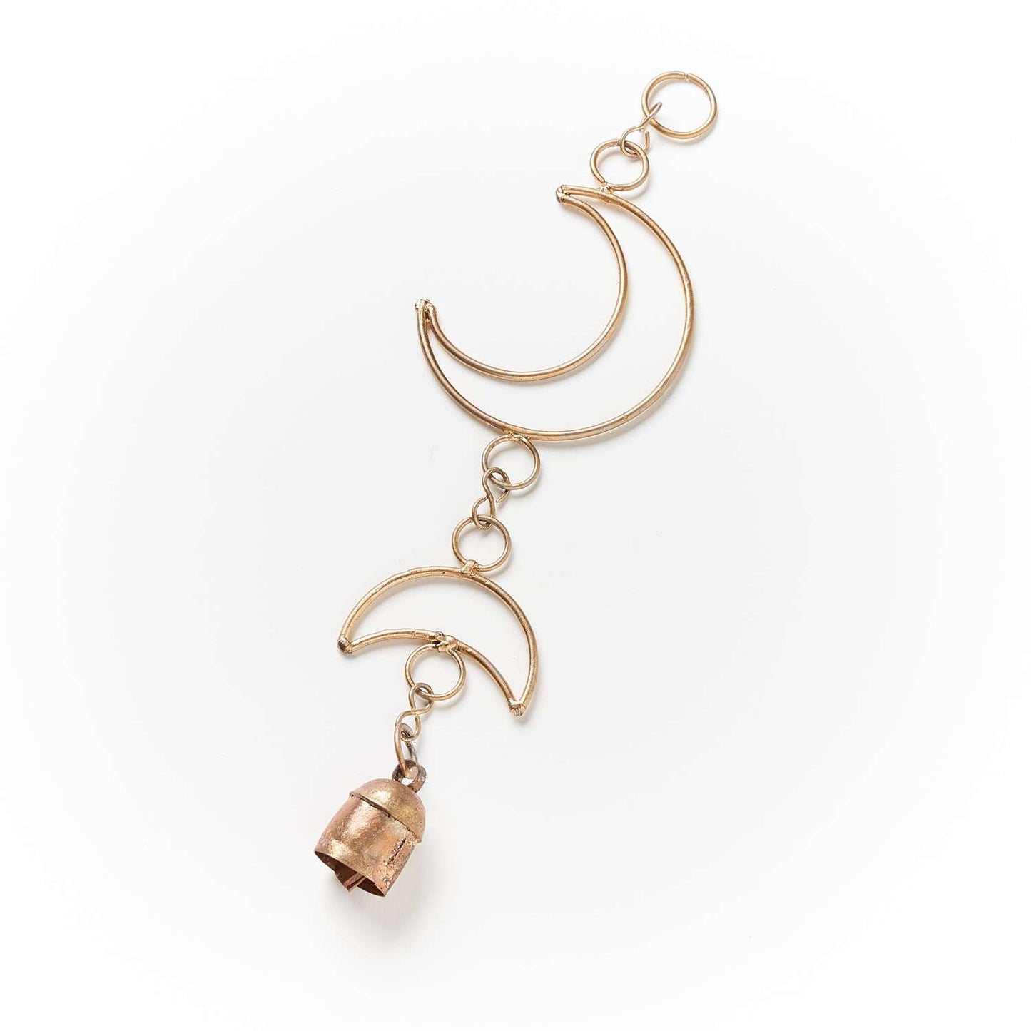 Matr Boomie Copper Vein Metal 7 In. Indukala Moon Wind Chime