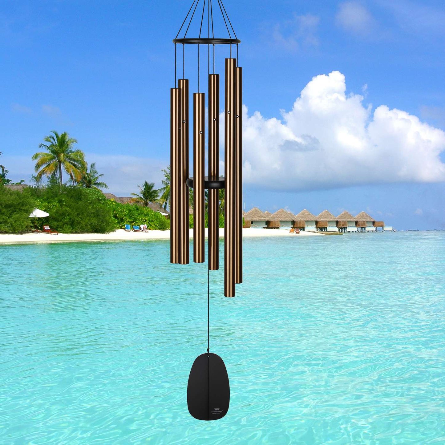 Woodstock Chimes Signature Collection Bronze Aluminum 44 In. Wind Chime