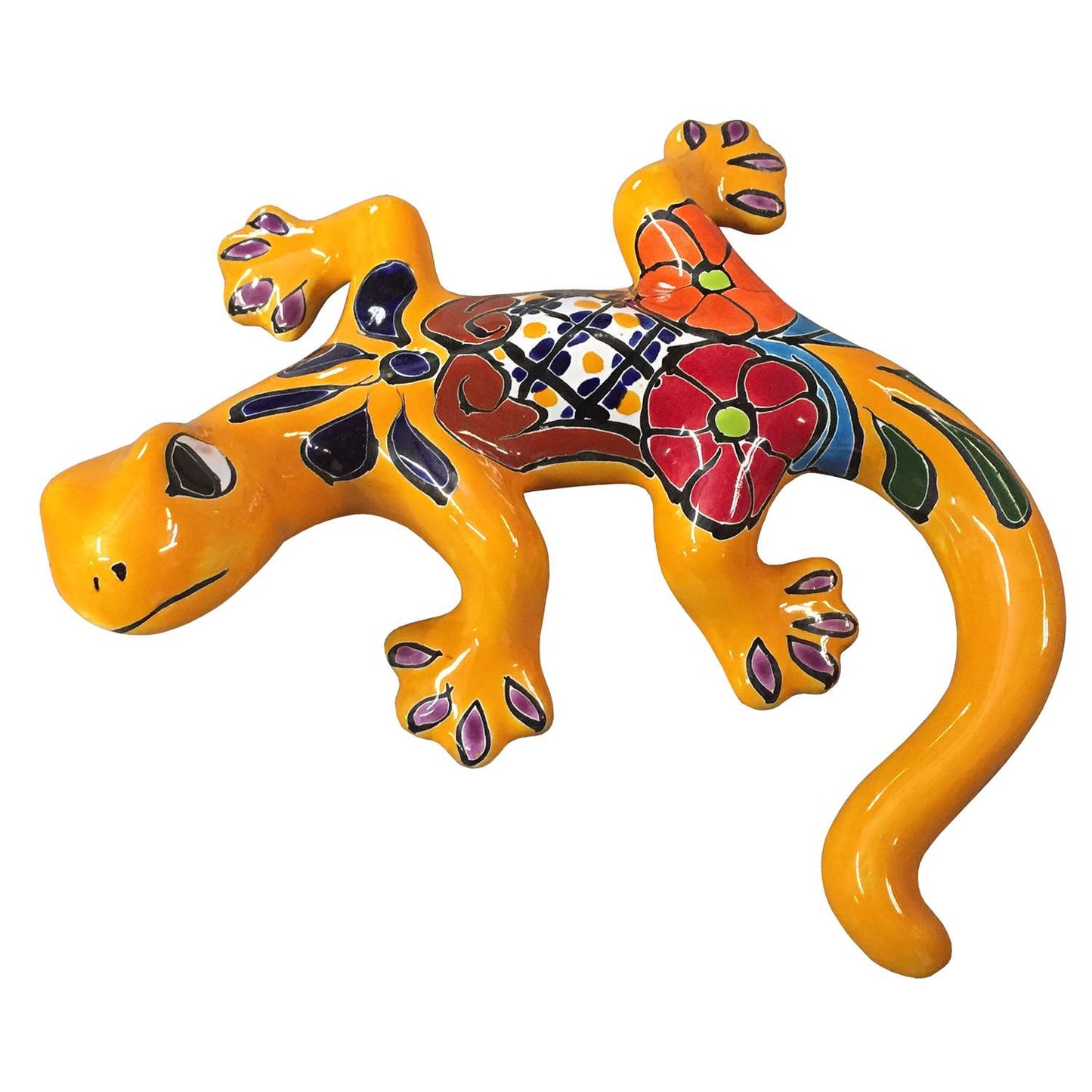 Avera Products Talavera Ceramic Assorted 8 In. Salamander Statue