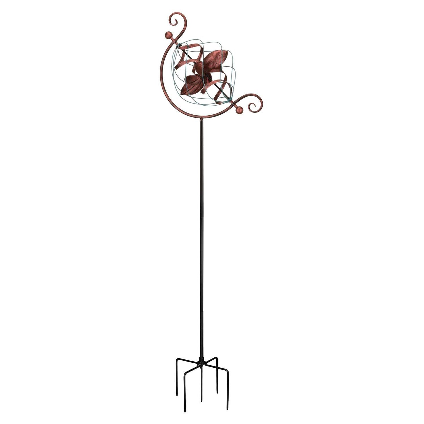 Regal Art & Gift Bronze Metal 71.5 In. H Twister Spinner
