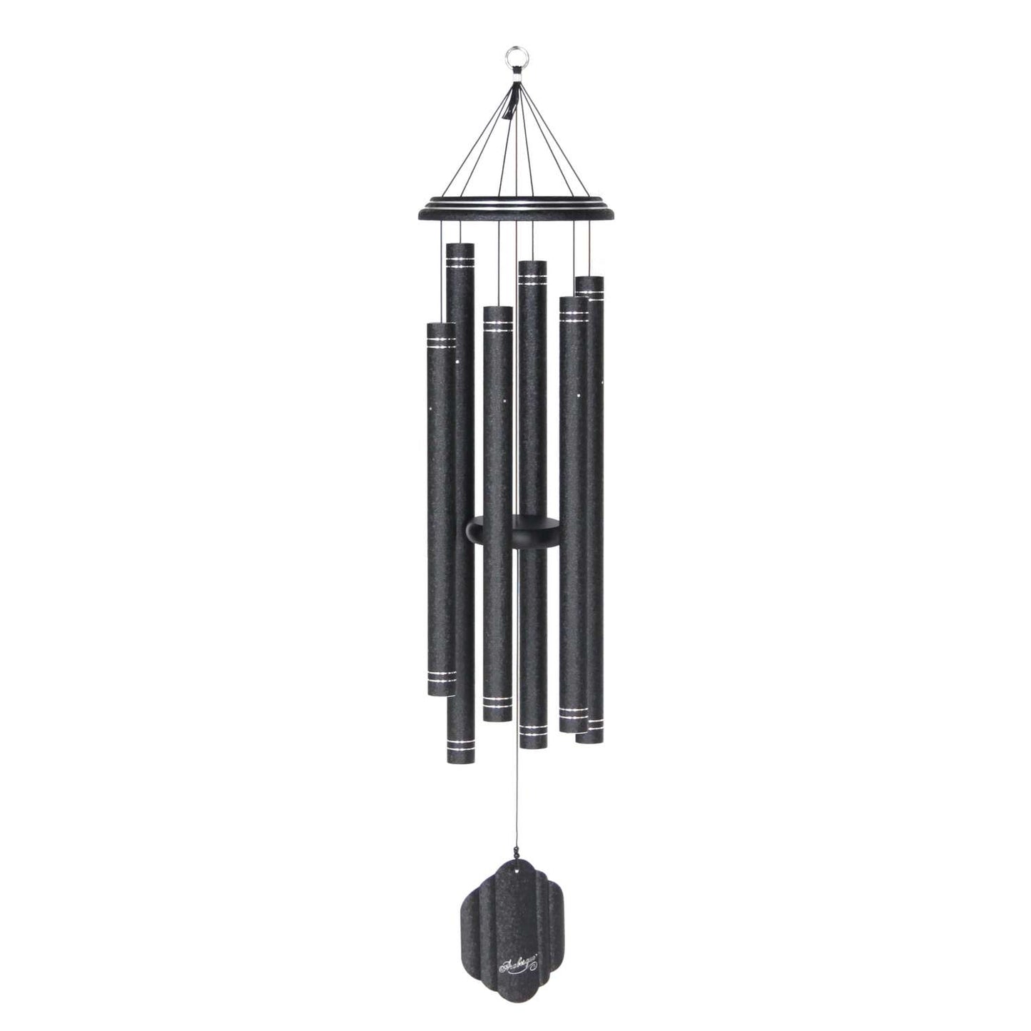 Arabesque Onyx Aluminum 50 In. Wind Chime