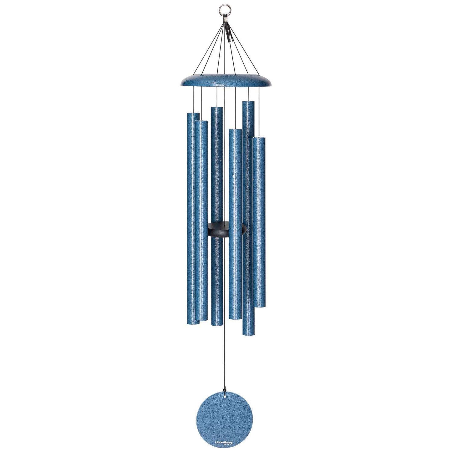 Corinthian Bells Blue Aluminum 44 In. Wind Chime