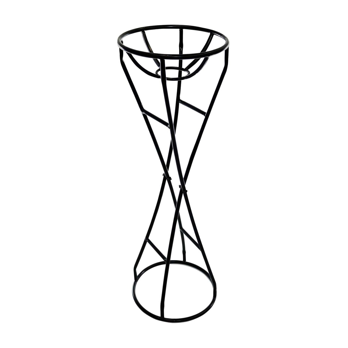 Alpine Black Metal 24 H Gazing Ball Stand