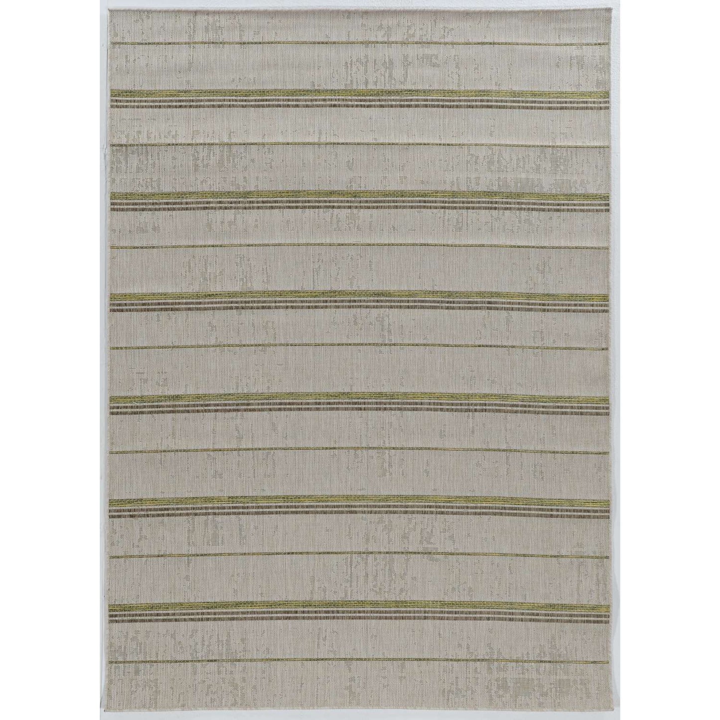 Linon Home Decor 9.5 Ft. W X 6.5 Ft. L Sand Green Polypropylene Rug