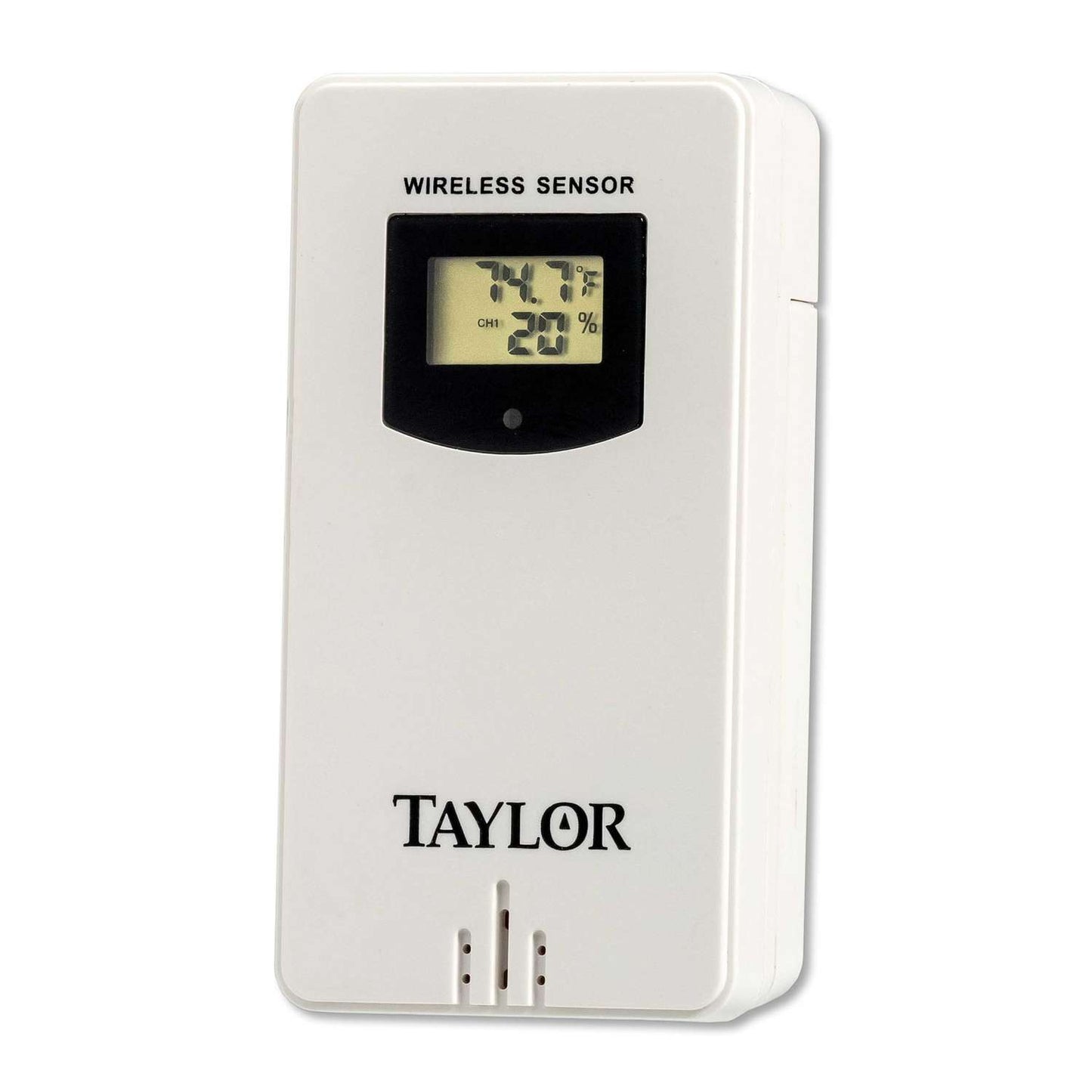Taylor Deluxe Wireless Wireless Remote Sensor Plastic White 3.75 In.