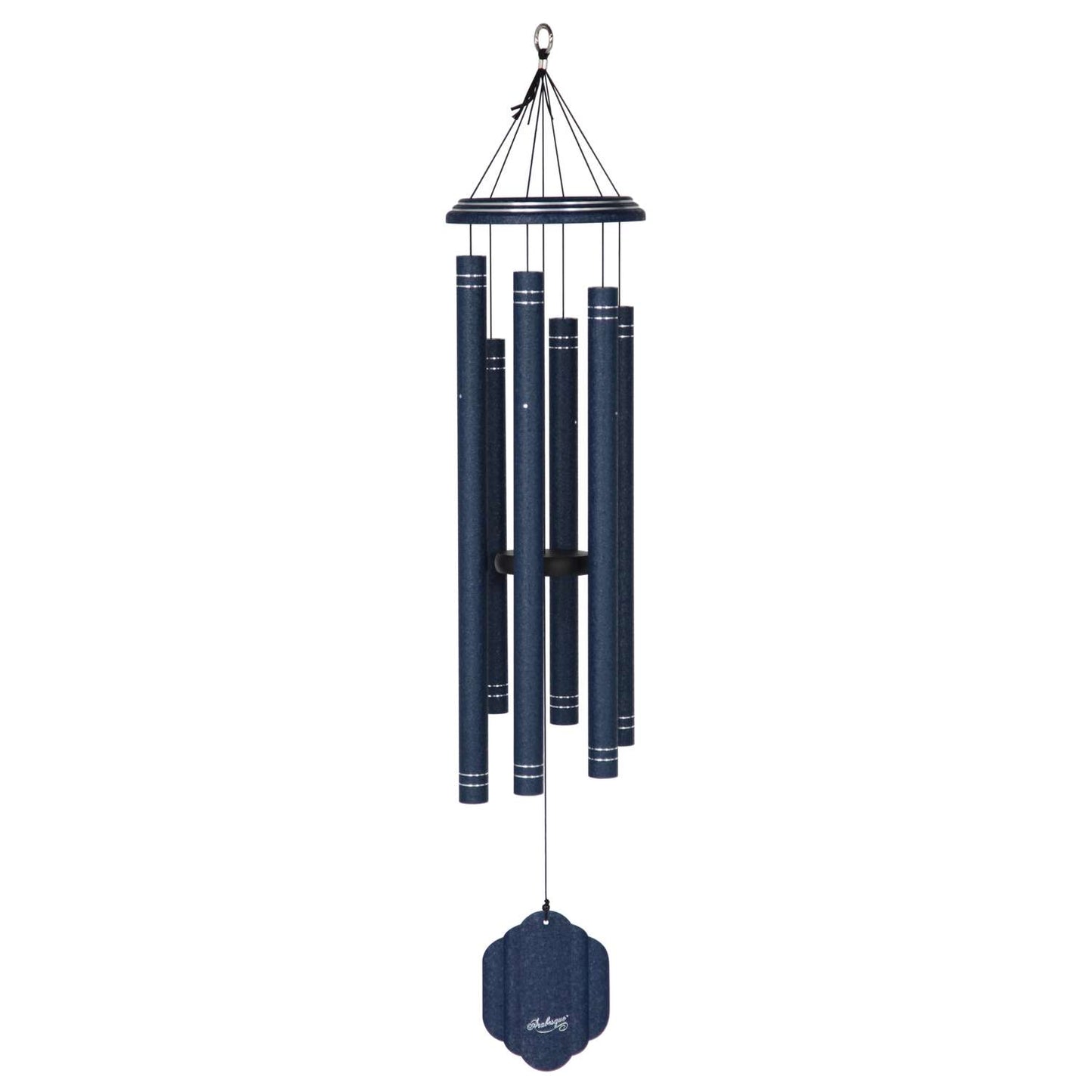 Arabesque Sapphire Aluminum 44 In. Wind Chime