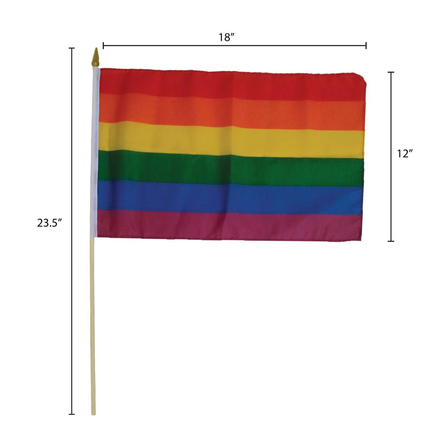 In The Breeze Flag 25 In. H X 18 In. W