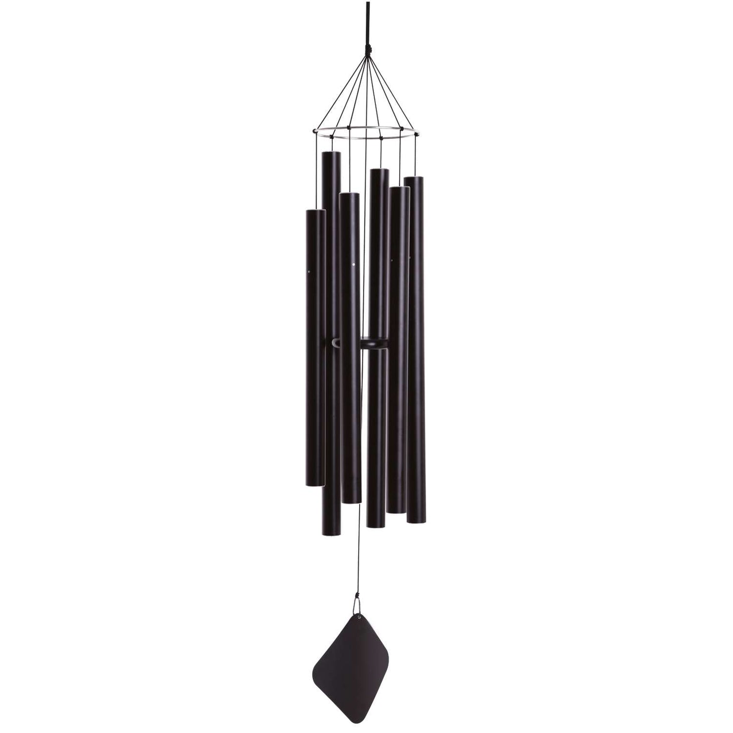 Music Of The Spheres, Inc Chinese Tenor Black Aluminum 60 In. Wind Chime