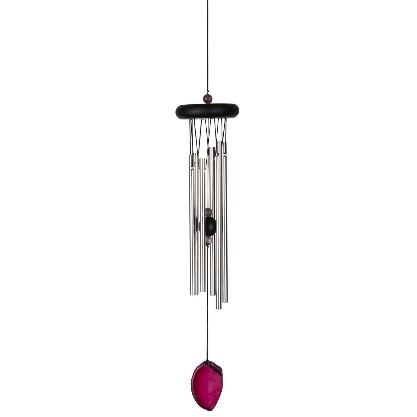 Woodstock Chimes Signature Collection Green Aluminum/Wood 18 In. Wind Chime