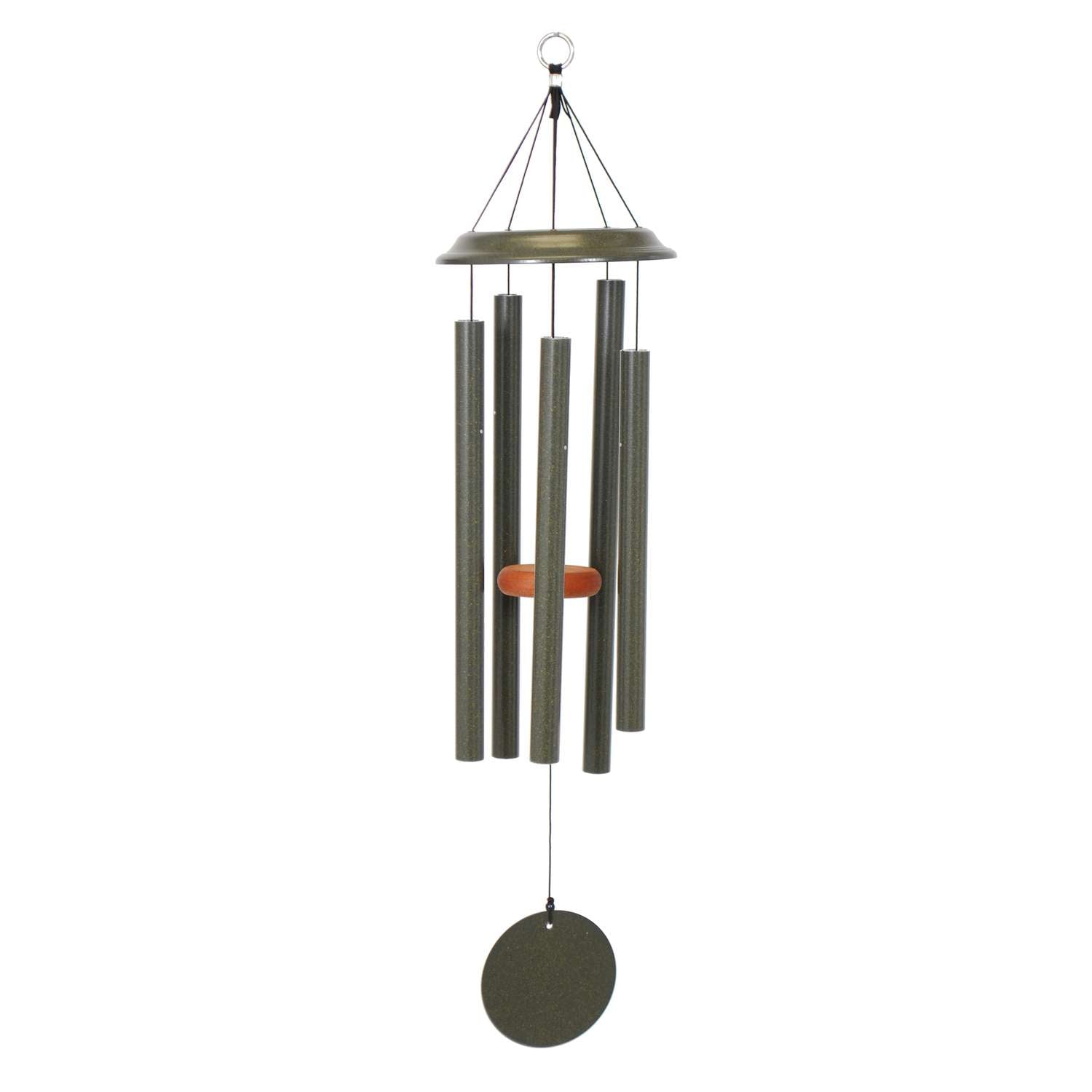  Shenandoah Melodies Sage Green Aluminum 35 In. Wind Chime