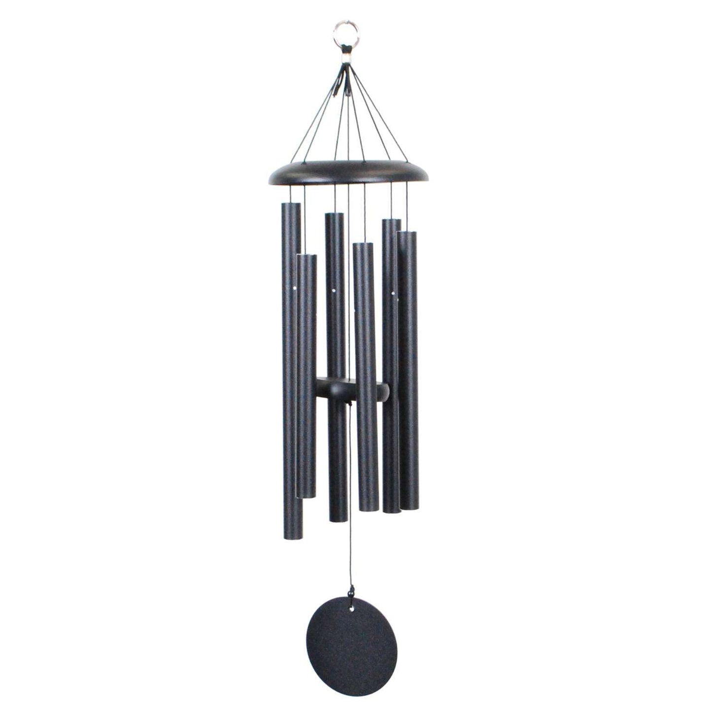  Corinthian Bells Black Aluminum 30 In. Wind Chime
