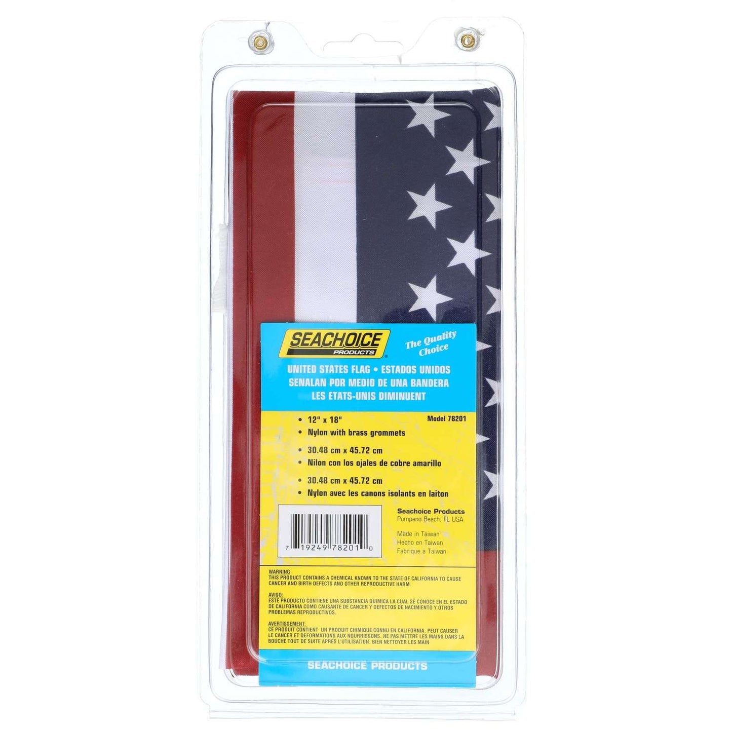  Seachoice United States Flag 18 In. W X 12 In. L