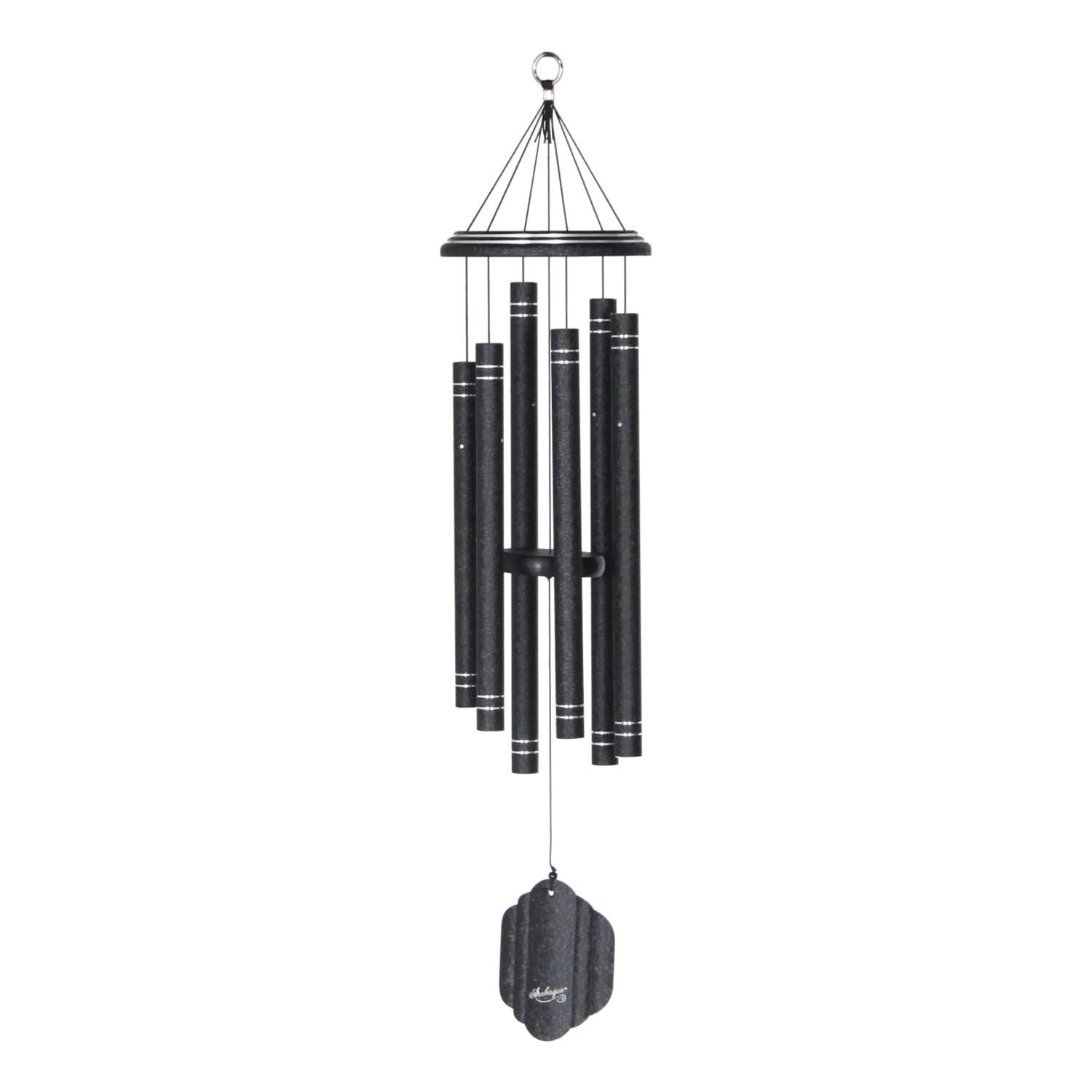  Arabesque Onyx Aluminum 36 In. Wind Chime
