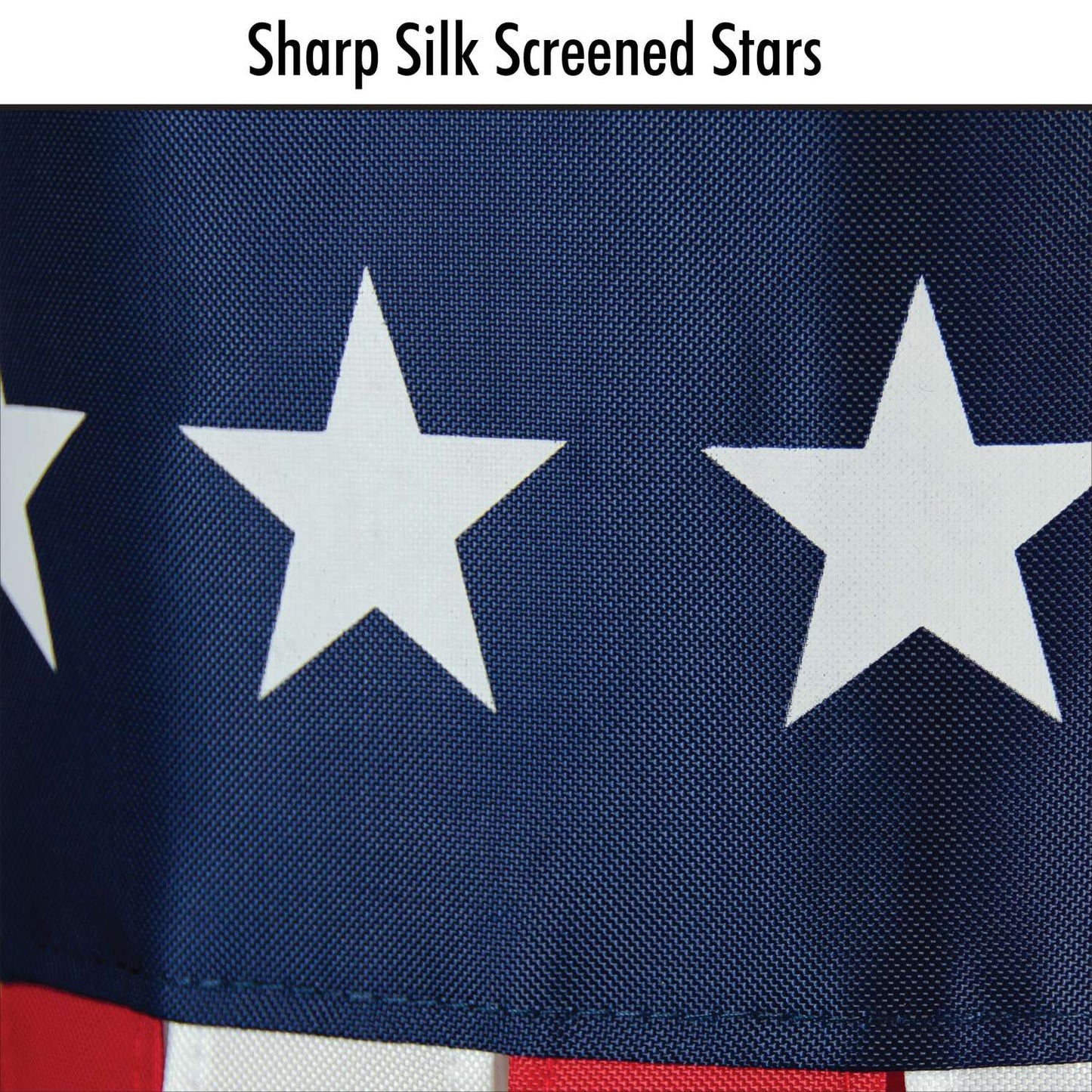  In The Breeze U.S. Stars And Stripes Printed Windsock 40 In. H X 6 In. W