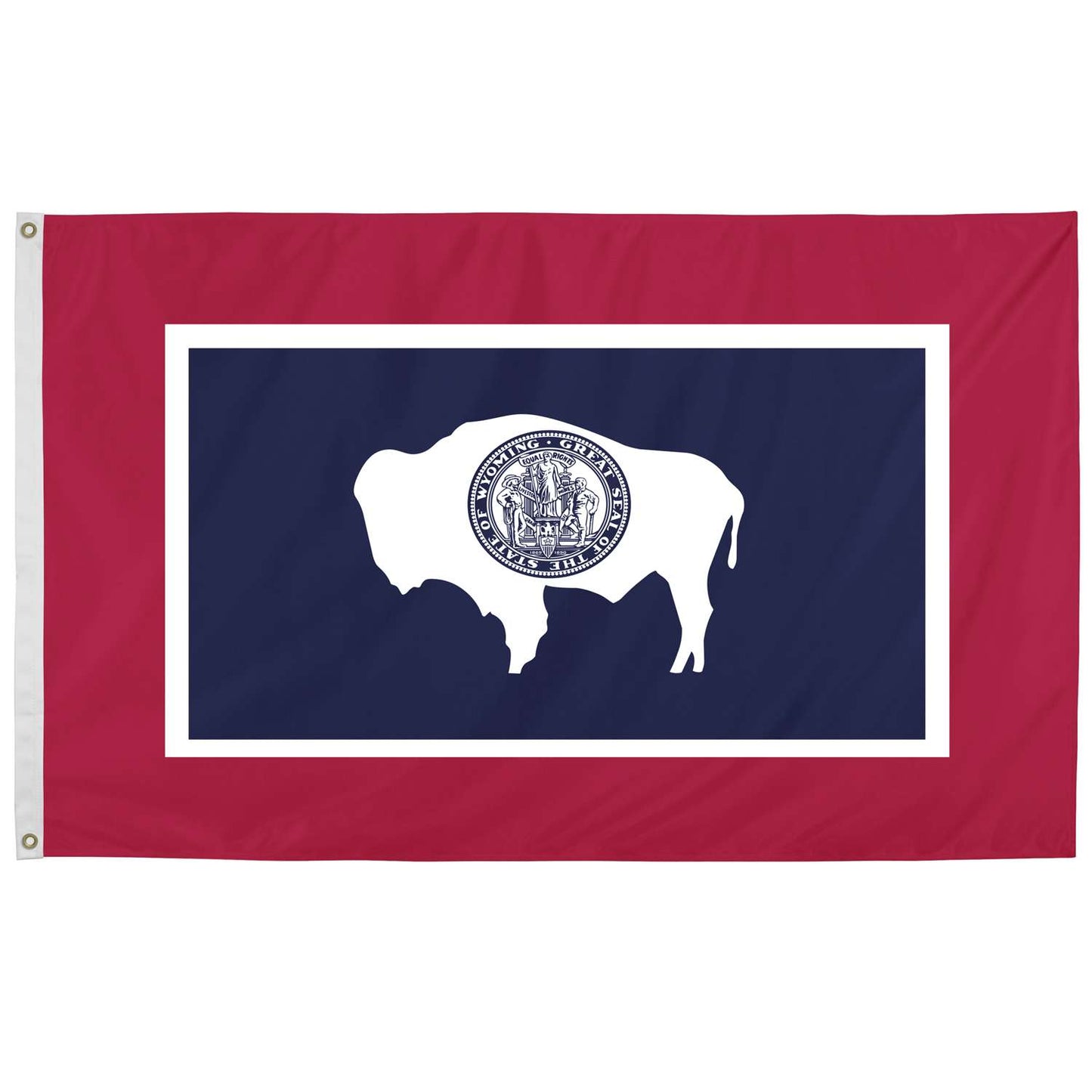  Valley Forge Wyoming State Flag 36 In. H X 60 In. W