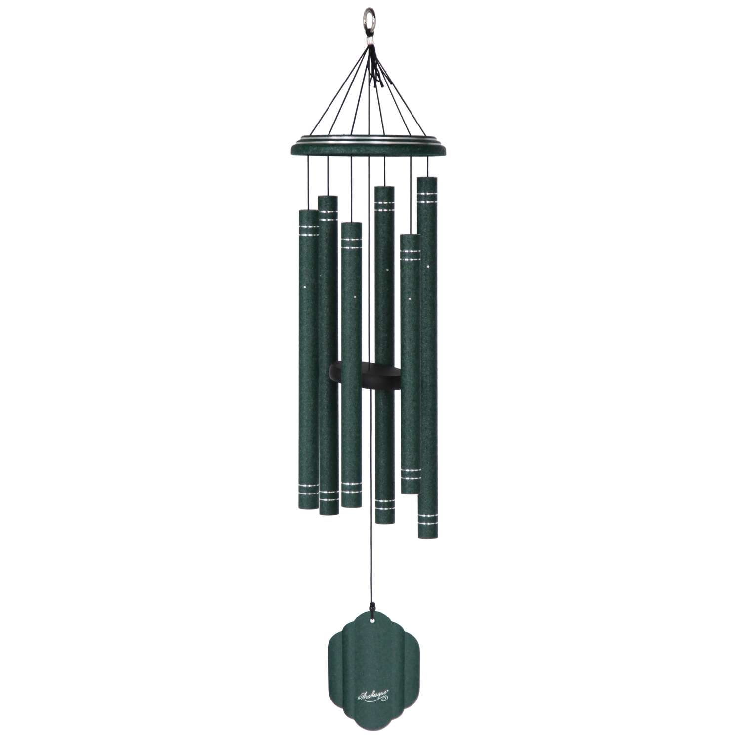  Arabesque Emerald Aluminum 36 In. Wind Chime