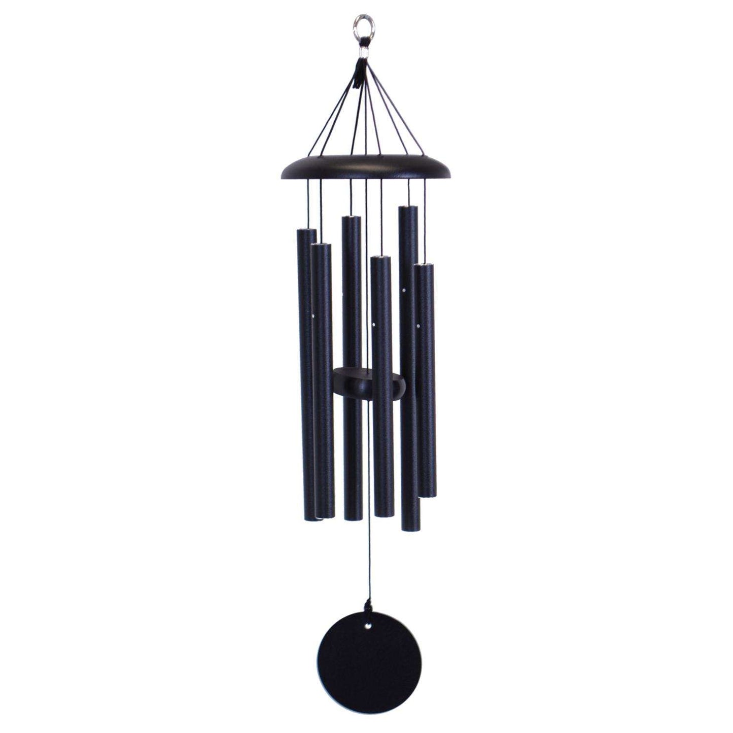 Corinthian Bells Black Aluminum 27 In. Wind Chime