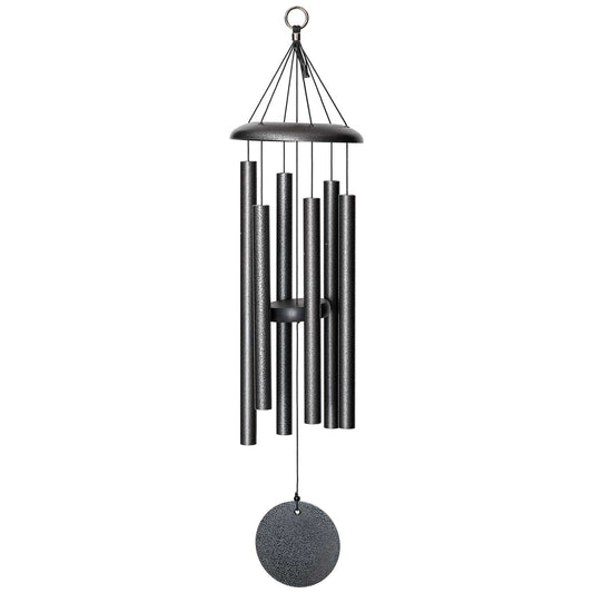  Corinthian Bells Silver Vein Aluminum 30 In. Wind Chime