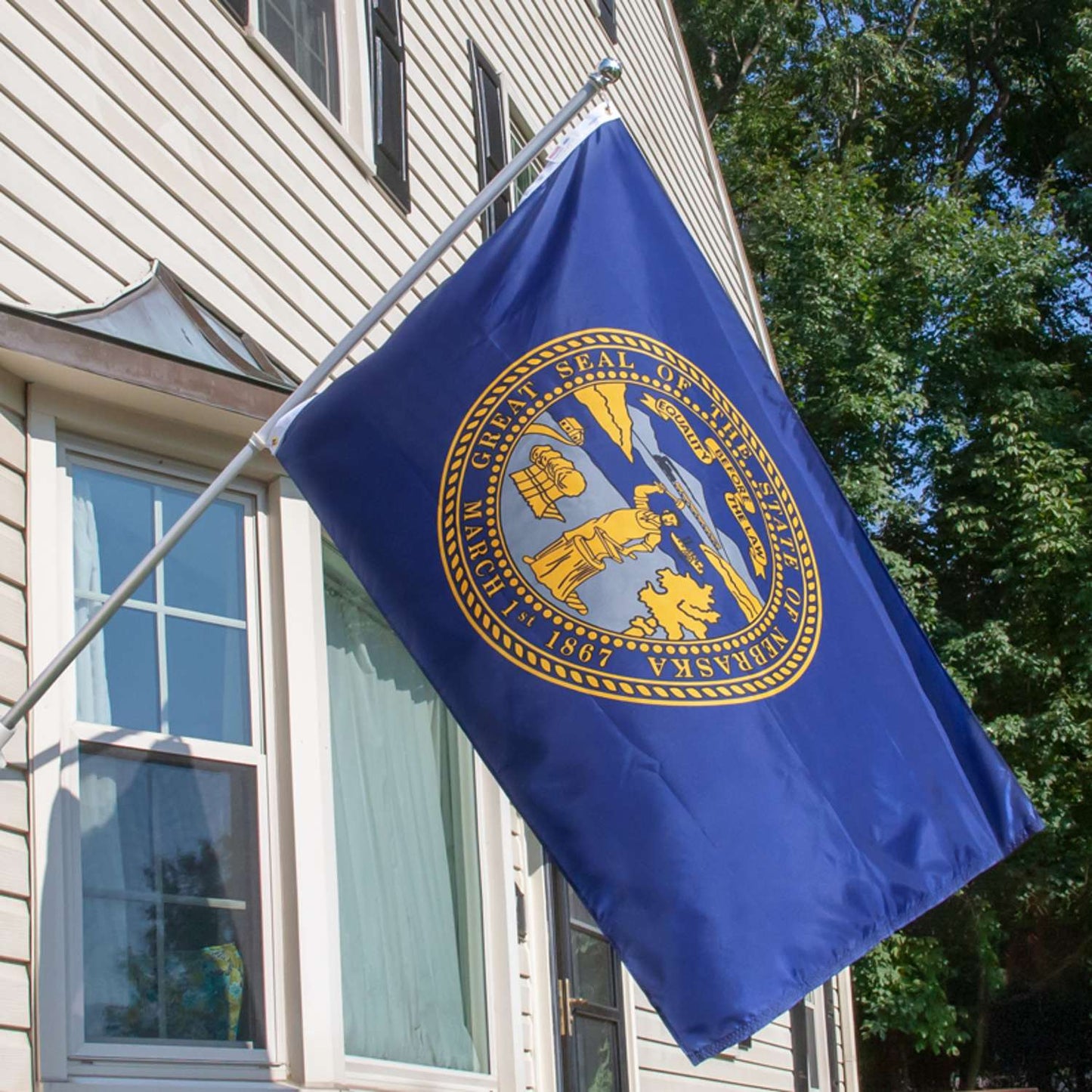  Valley Forge Nebraska State Flag 36 In. H X 60 In. W