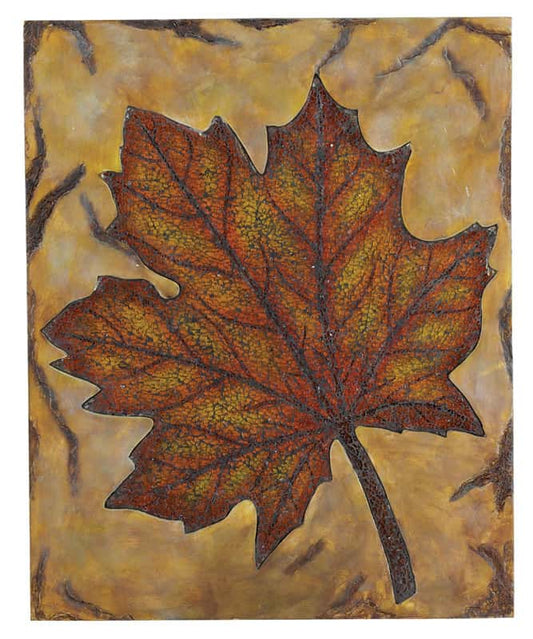  Living Accents Brown Maple Leaf Wall Hanging Decor