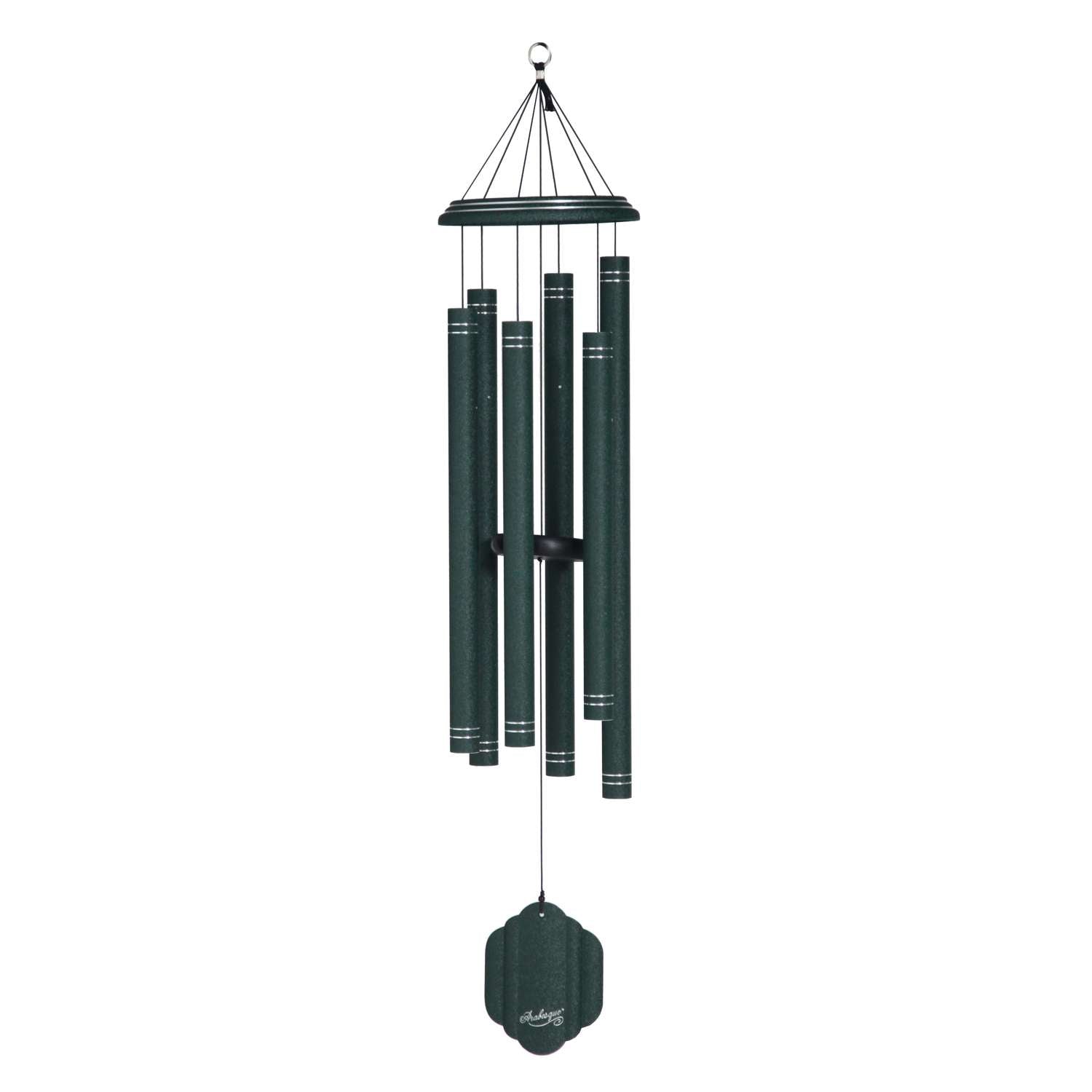  Arabesque Emerald Aluminum 50 In. Wind Chime