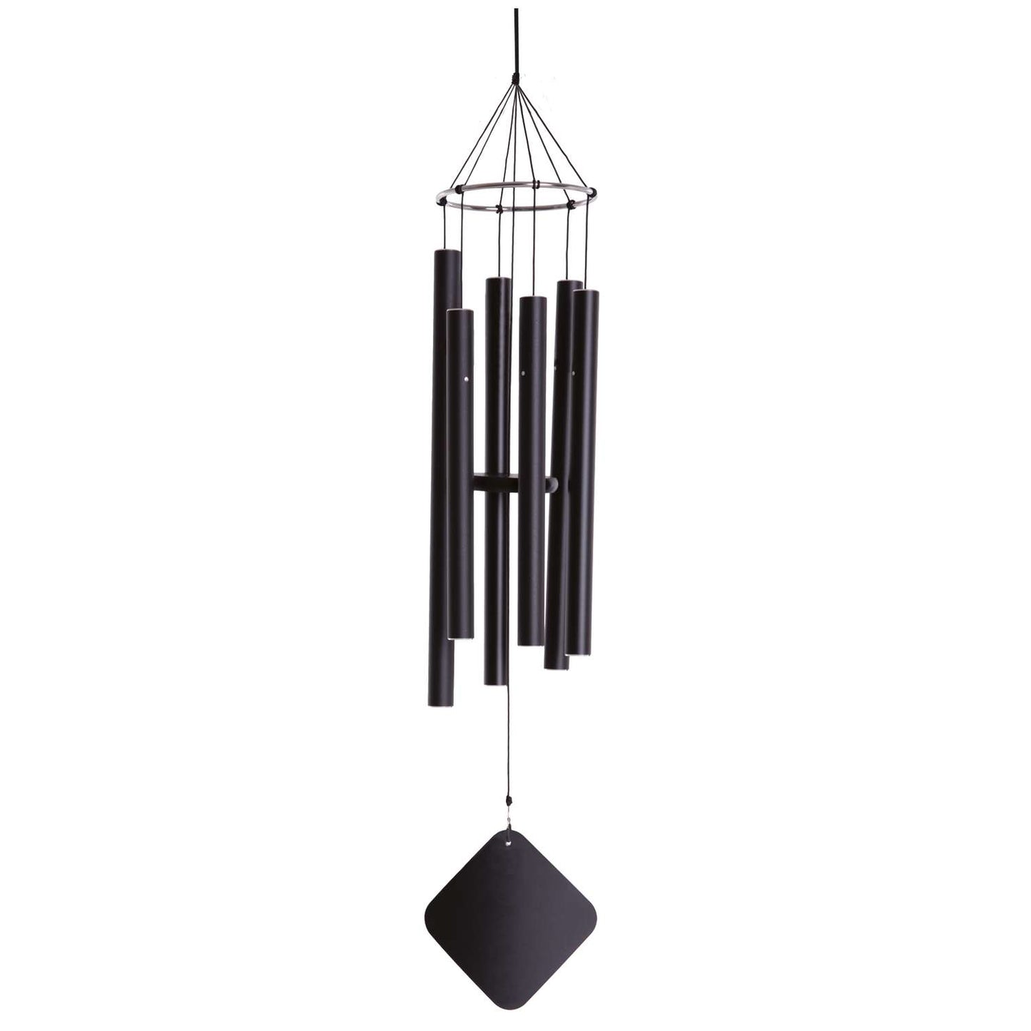  Music Of The Spheres, Inc Balinese Soprano Black Aluminum 30 In. Wind Chime