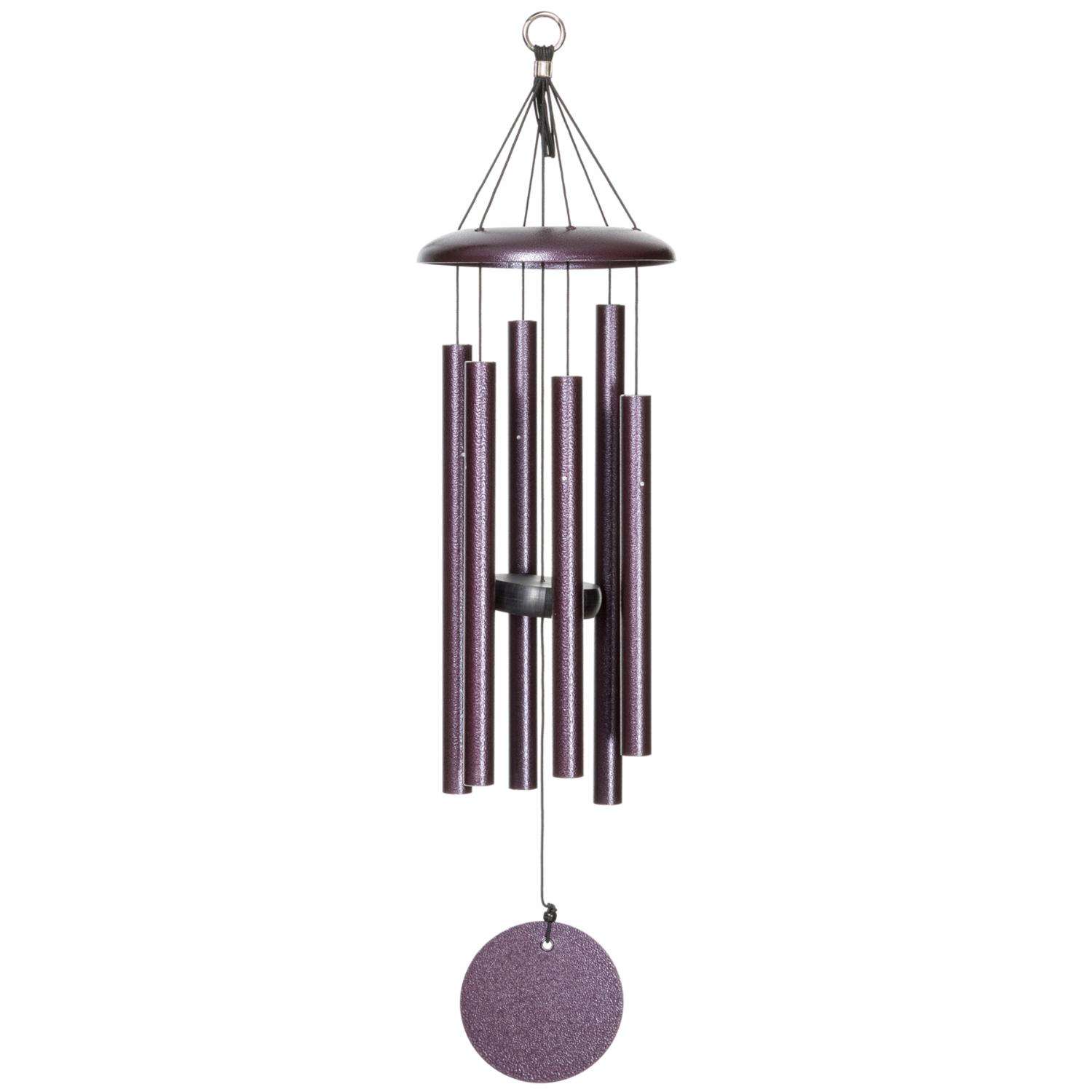  Corinthian Bells Plum Aluminum 27 In. Wind Chime