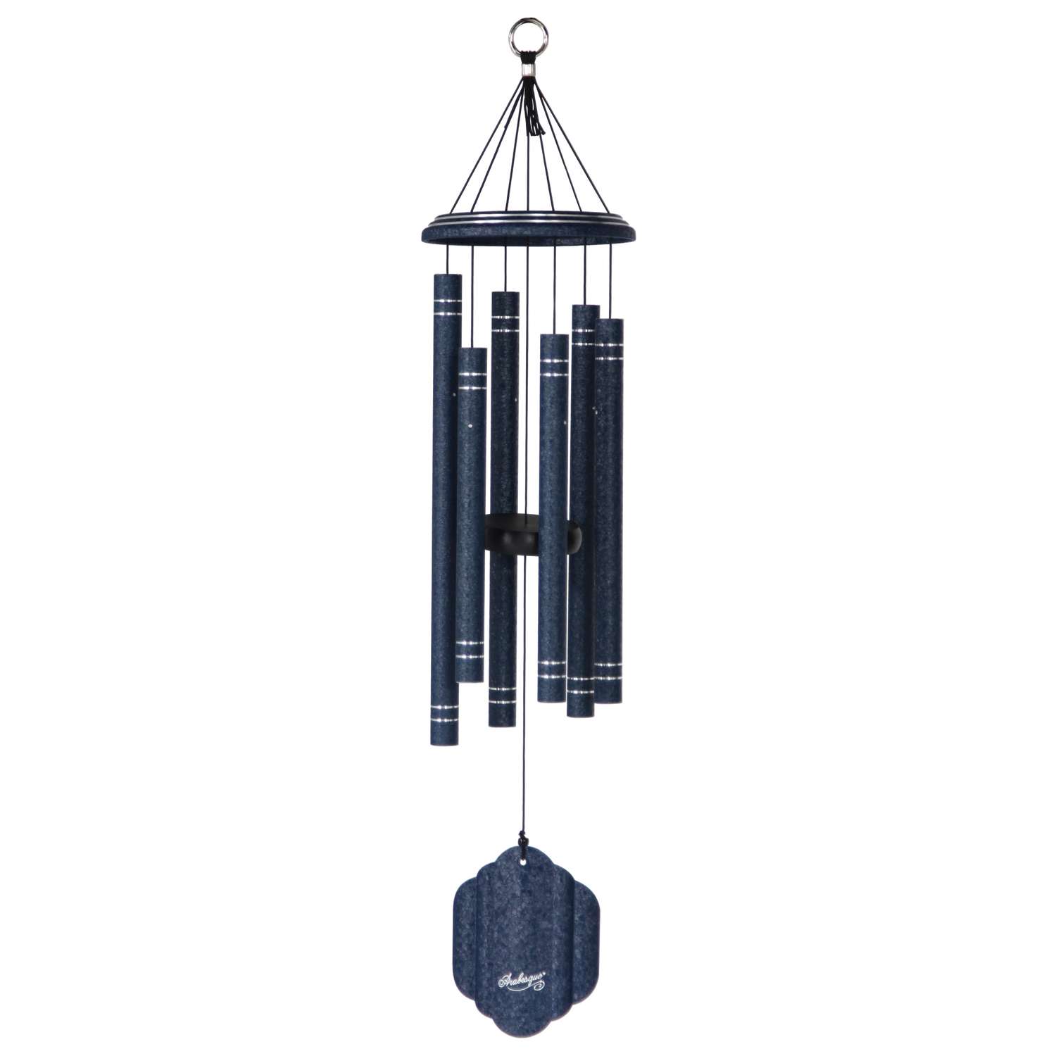  Arabesque Sapphire Aluminum 32 In. Wind Chime