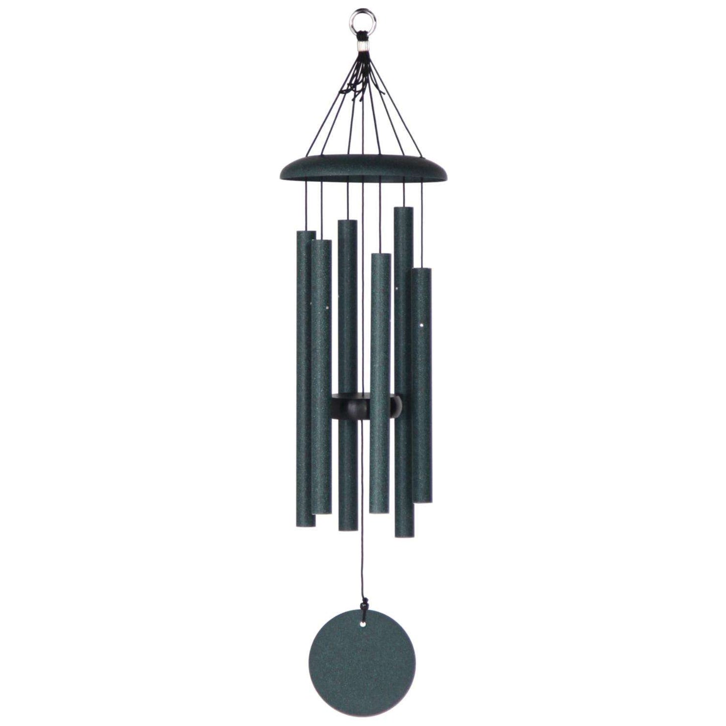  Corinthian Bells Green Aluminum 27 In. Wind Chime