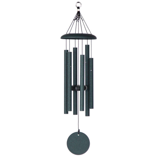  Corinthian Bells Green Aluminum 27 In. Wind Chime