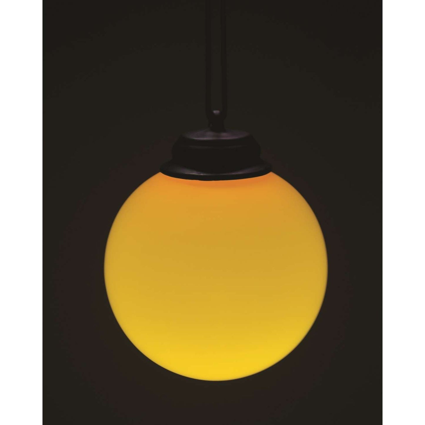  Xodus Innovations Yellow Plastic 6.25 In. H Patio Globe Outdoor Decoration