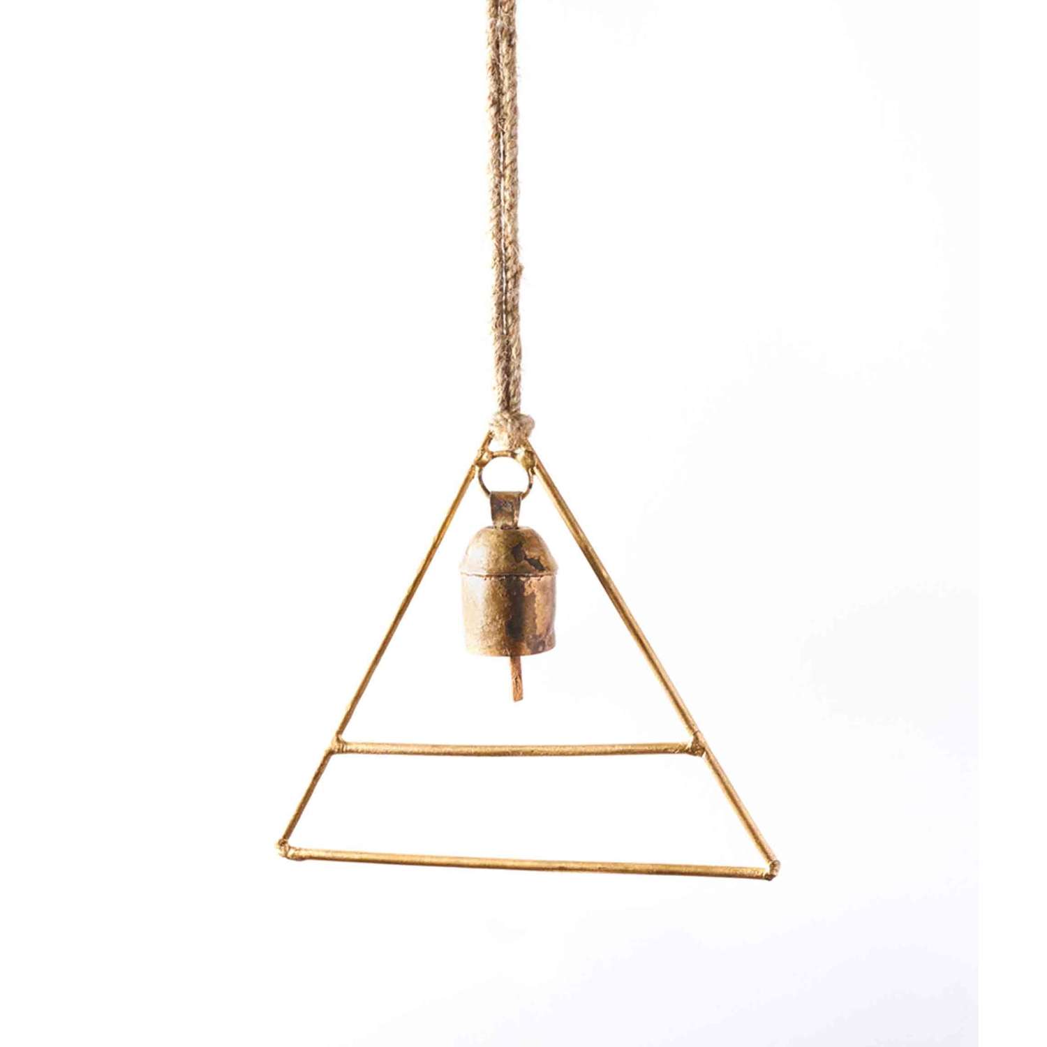  Matr Boomie Air Element Copper Vein Triangle Wind Chime