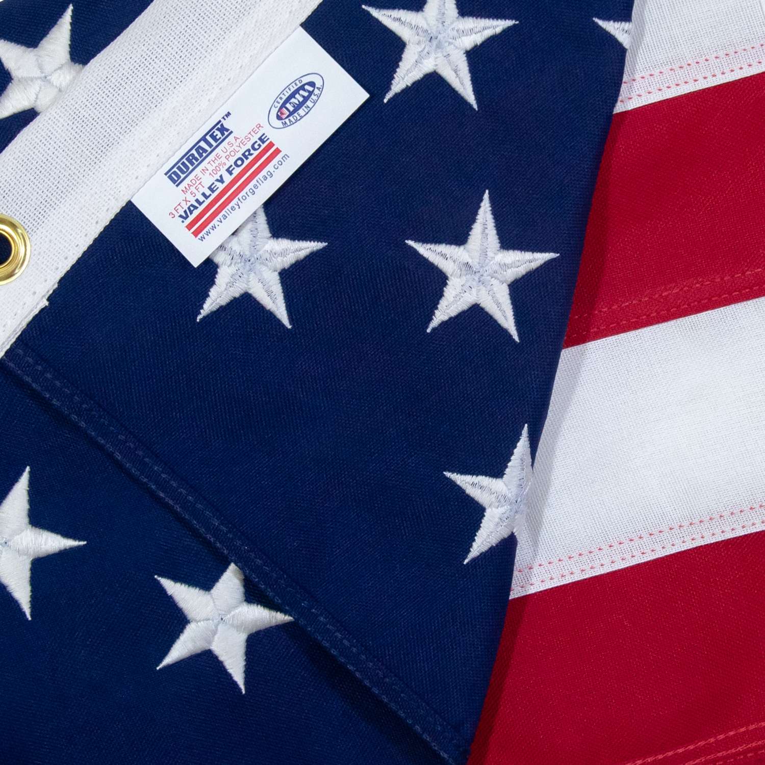  Valley Forge American Flag 3 In. H X 5 Ft. W