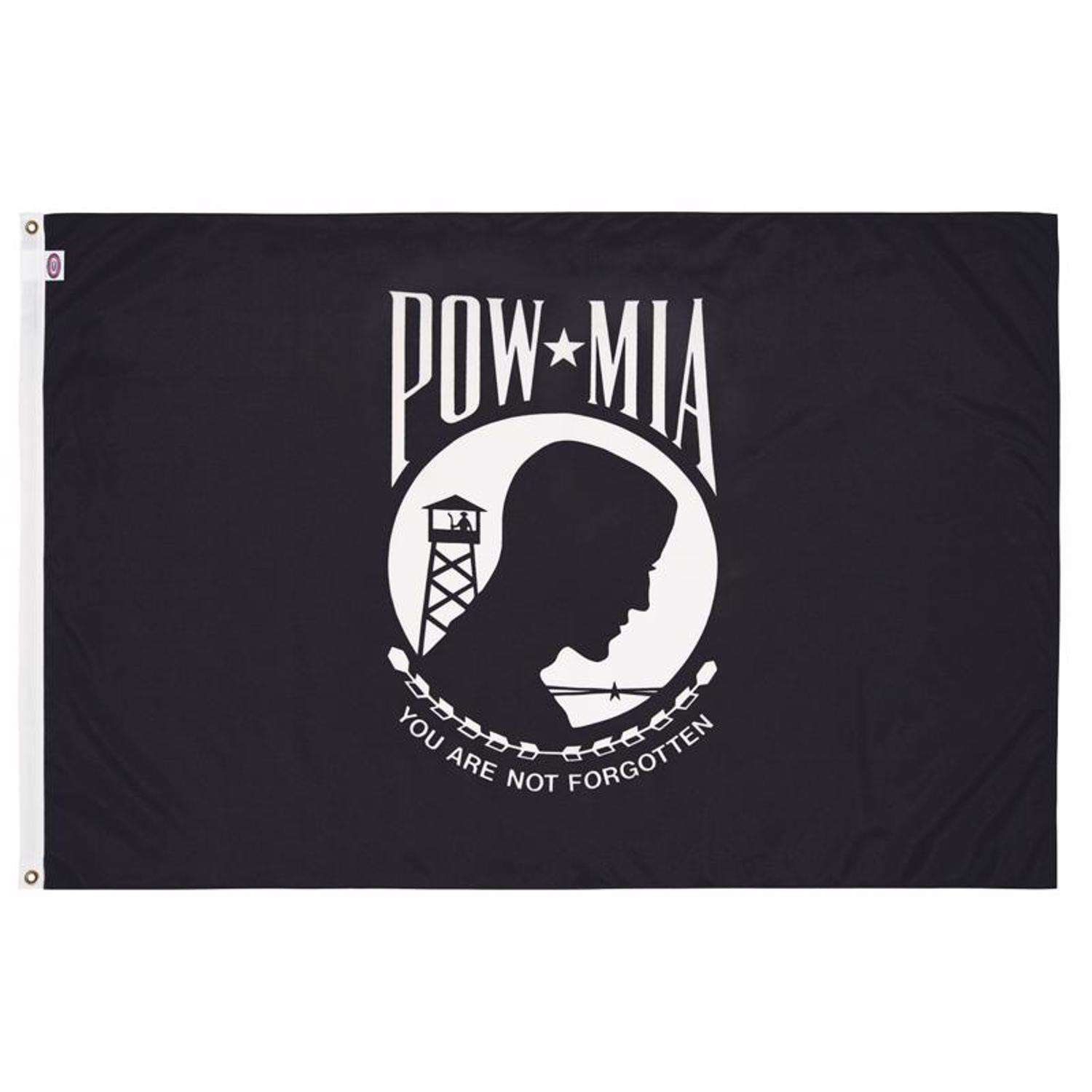  Valley Forge Pow-Mia Military Flag 3 Ft. W X 5 Ft. L