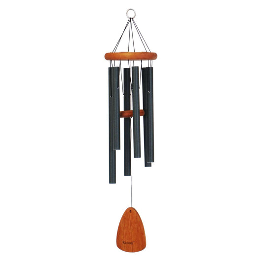  Festival Forest Green Aluminum/Wood 30 In. Wind Chime