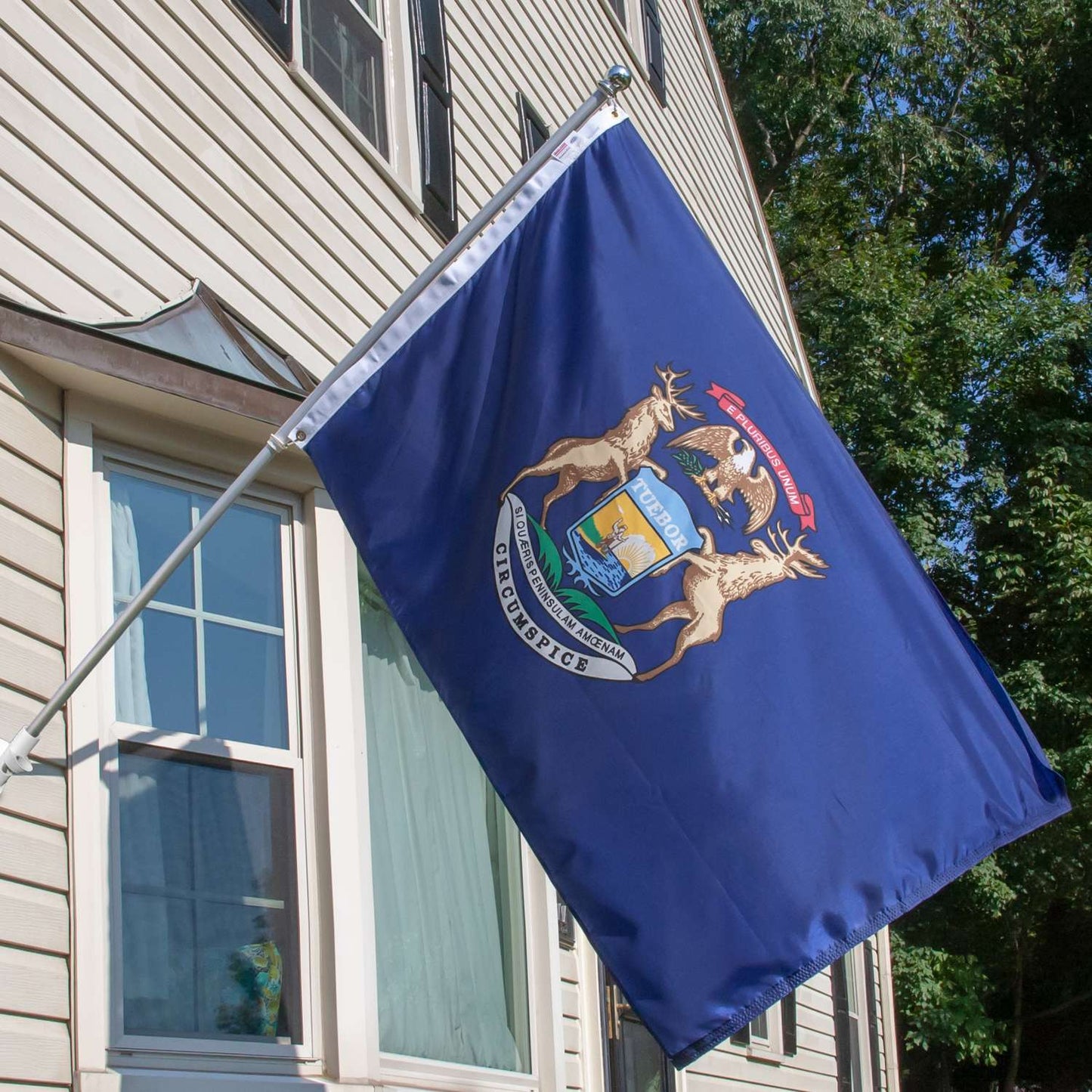  Valley Forge Michigan State Flag 36 In. H X 60 In. W