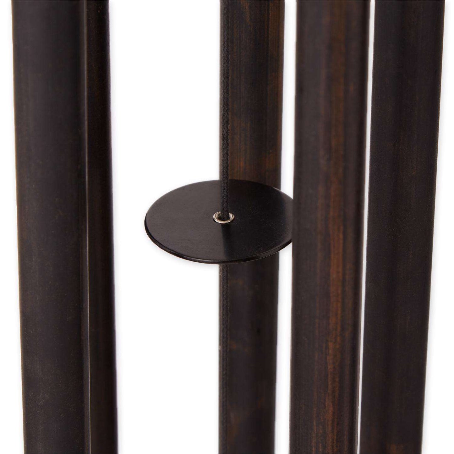  Zingz Black Iron 45 In. Weathervane Pig Wind Chime
