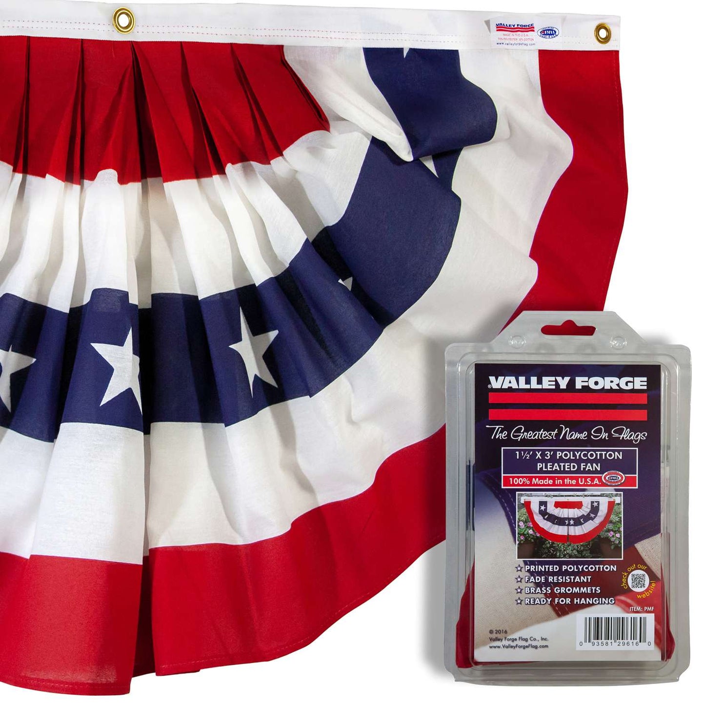  Valley Forge American Banner 18 In. H X 36 In. W
