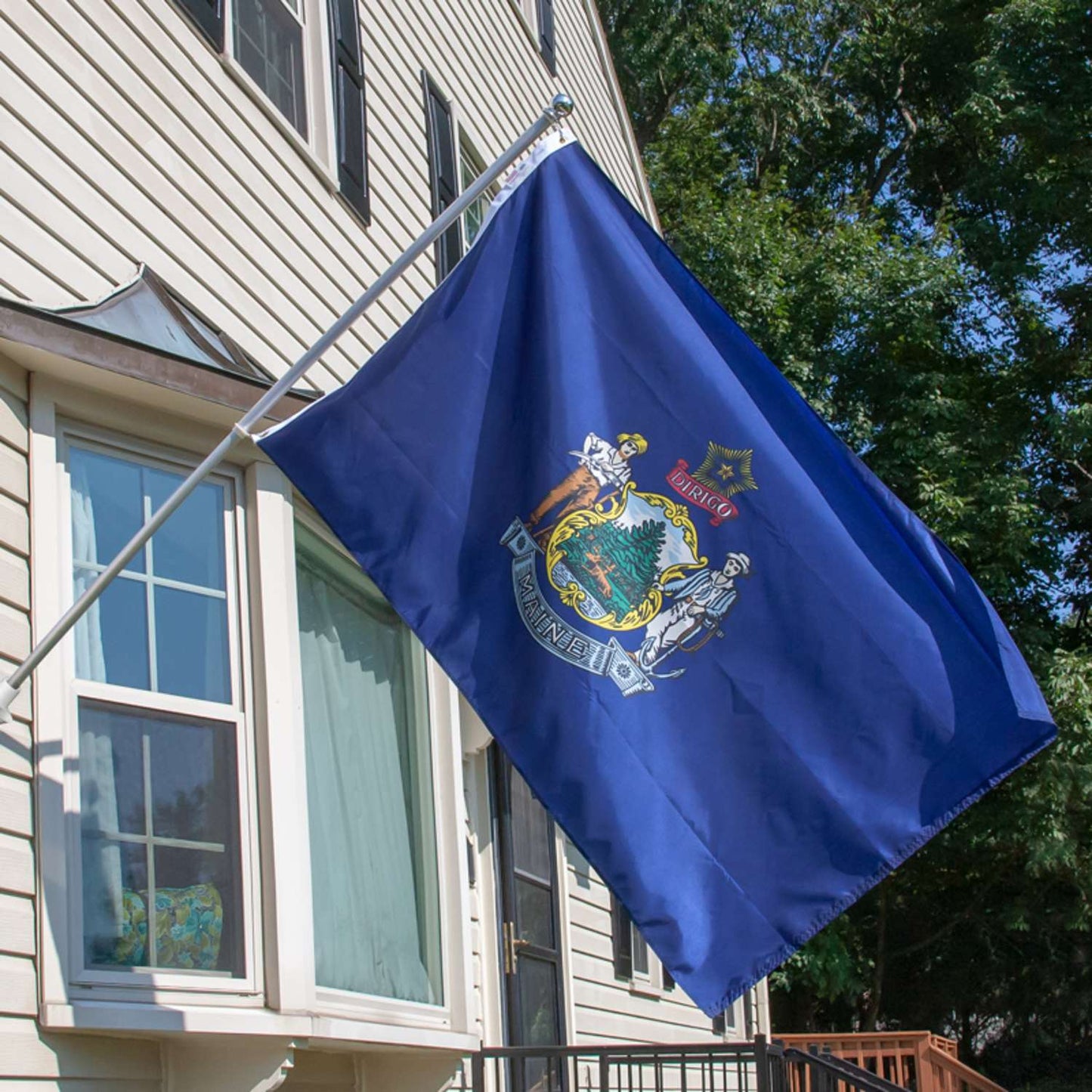  Valley Forge Maine State Flag 36 In. H X 60 In. W