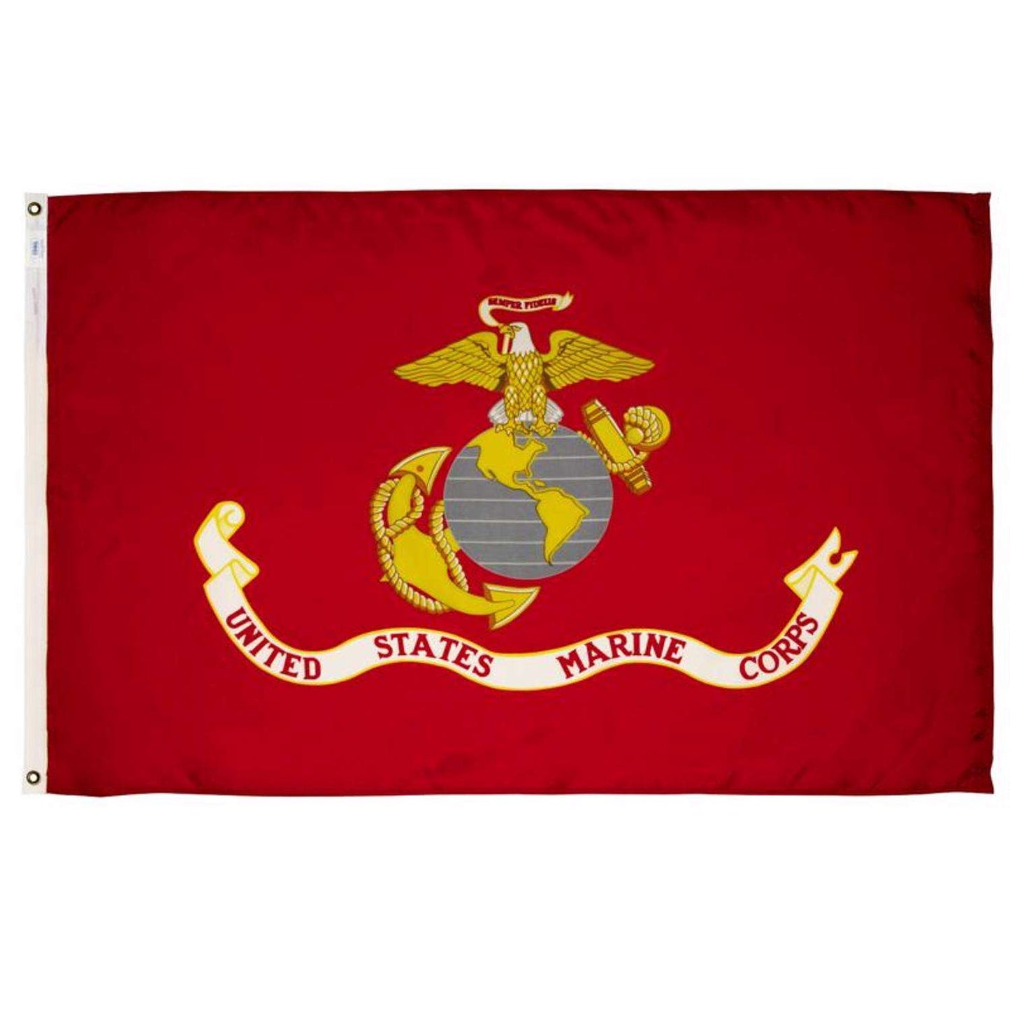  Valley Forge Marine Corps Military Flag 3 Ft. W X 5 Ft. L