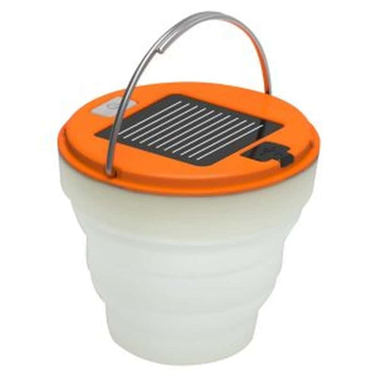  UST Brands Spright 4.75 In. Plastic Solar Lantern Orange