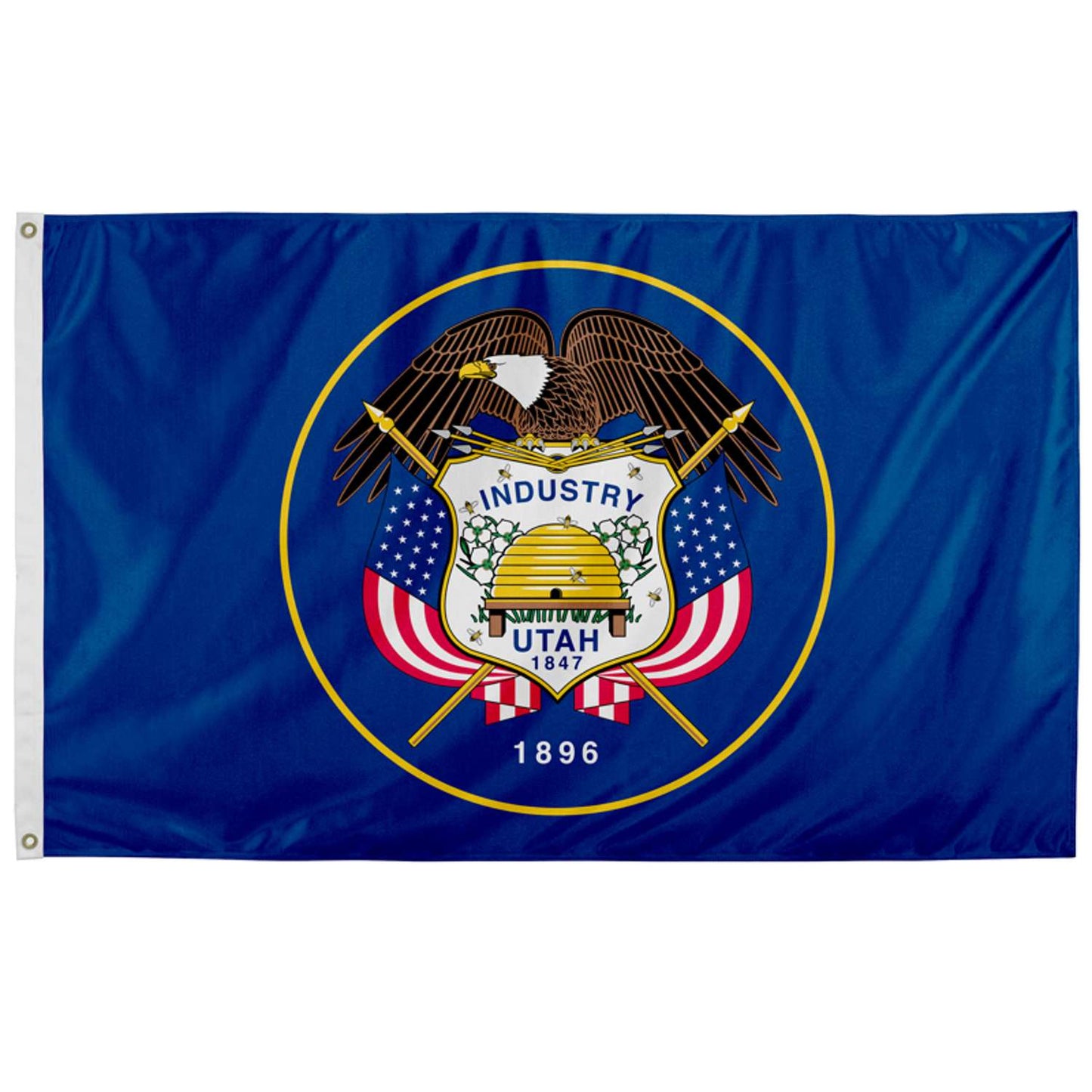  Valley Forge Utah State Flag 36 In. H X 60 In. W