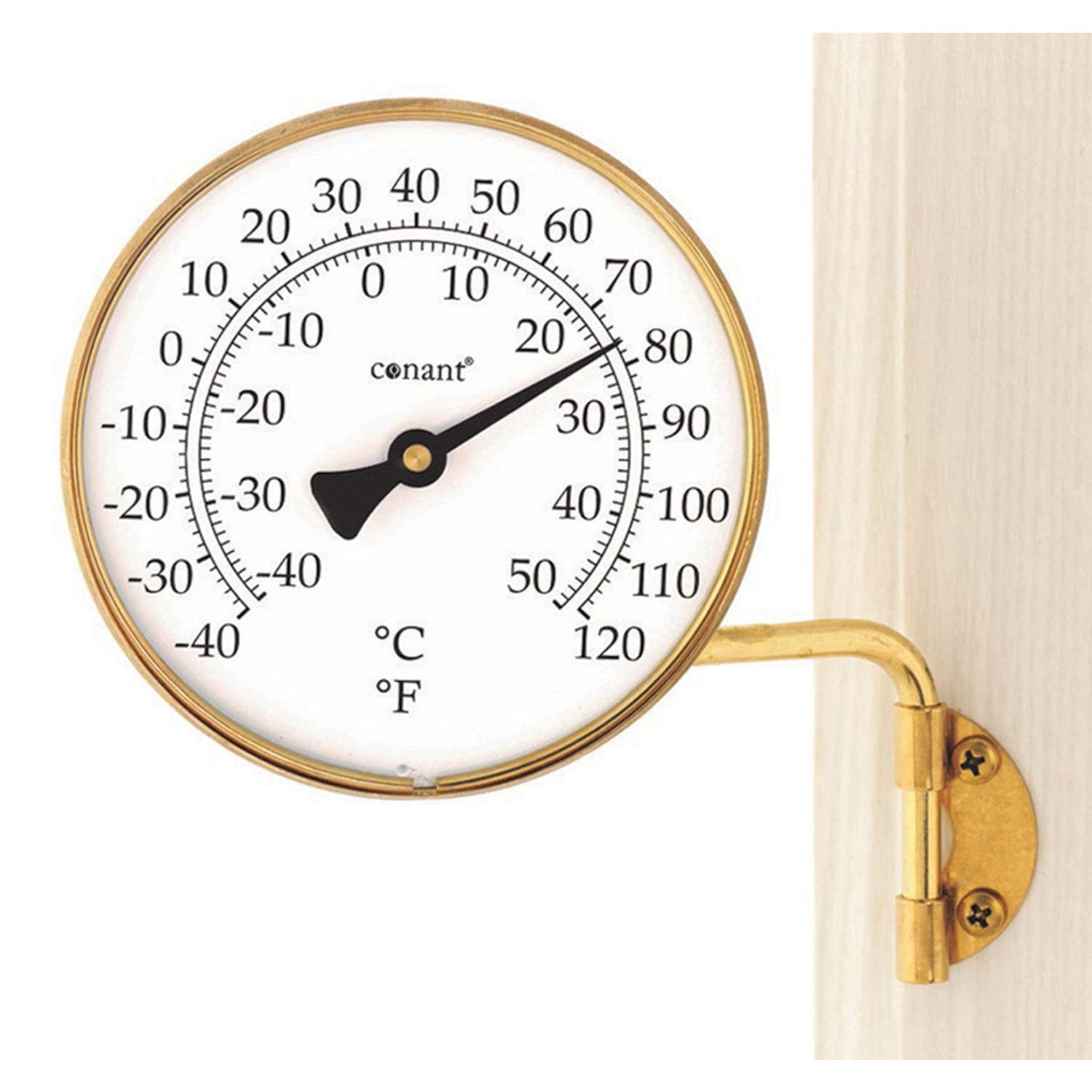  Conant Thermometer Brass White