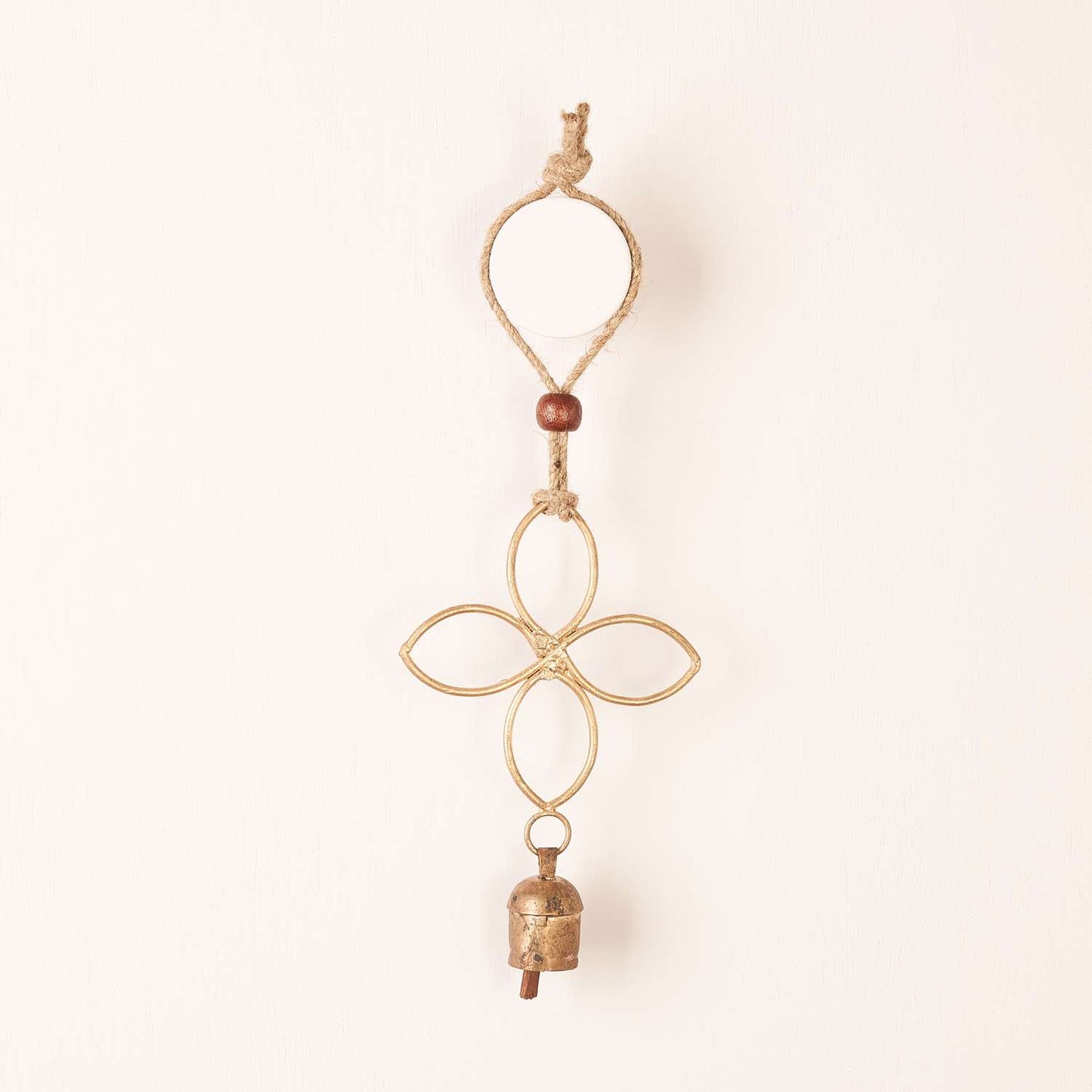  Matr Boomie Copper Vein Iron 7 In. Quatrefoil Bell Chimes