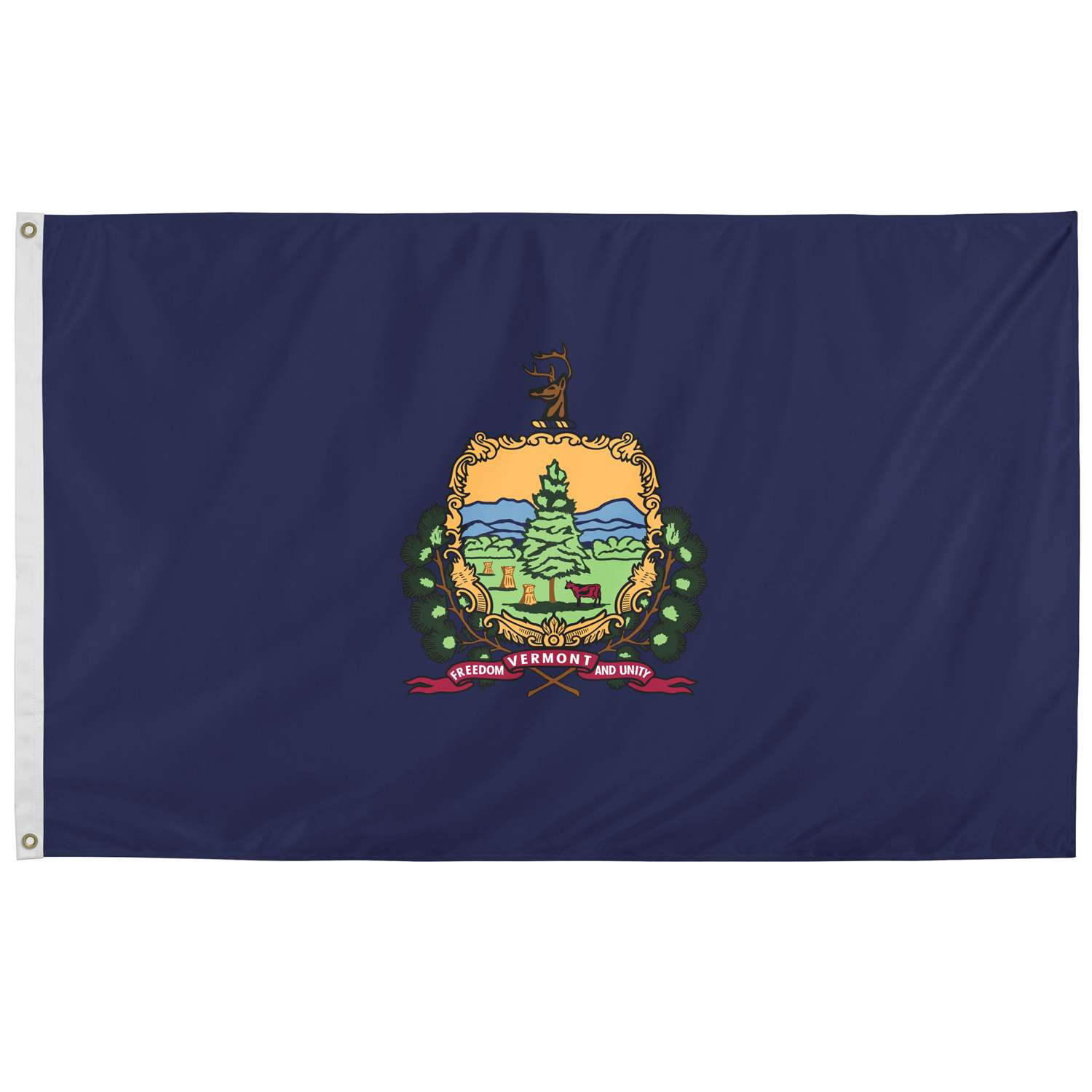 Valley Forge Vermont State Flag 36 In. H X 60 In. W