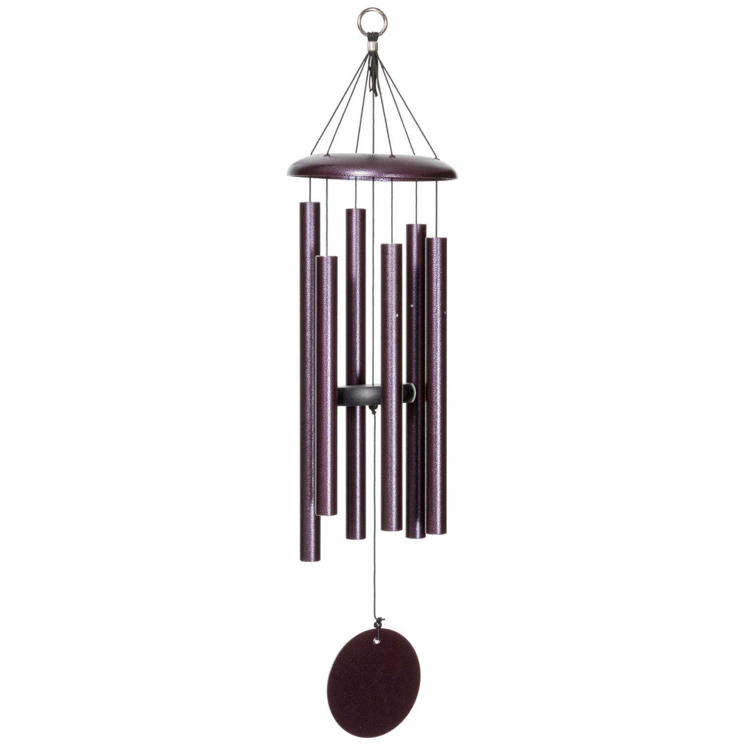  Corinthian Bells Plum Aluminum 30 In. Wind Chime